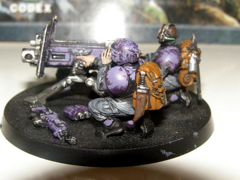 Cadians, Guardsmen, Heavy Bolter, Heavy Weapon Team, Imperial Guard, Warhammer 40,000