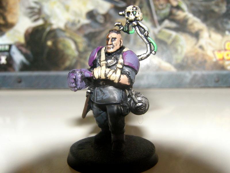 Cadians, Guardsmen, Imperial Guard, Power Fist, Veteran, Warhammer 40,000