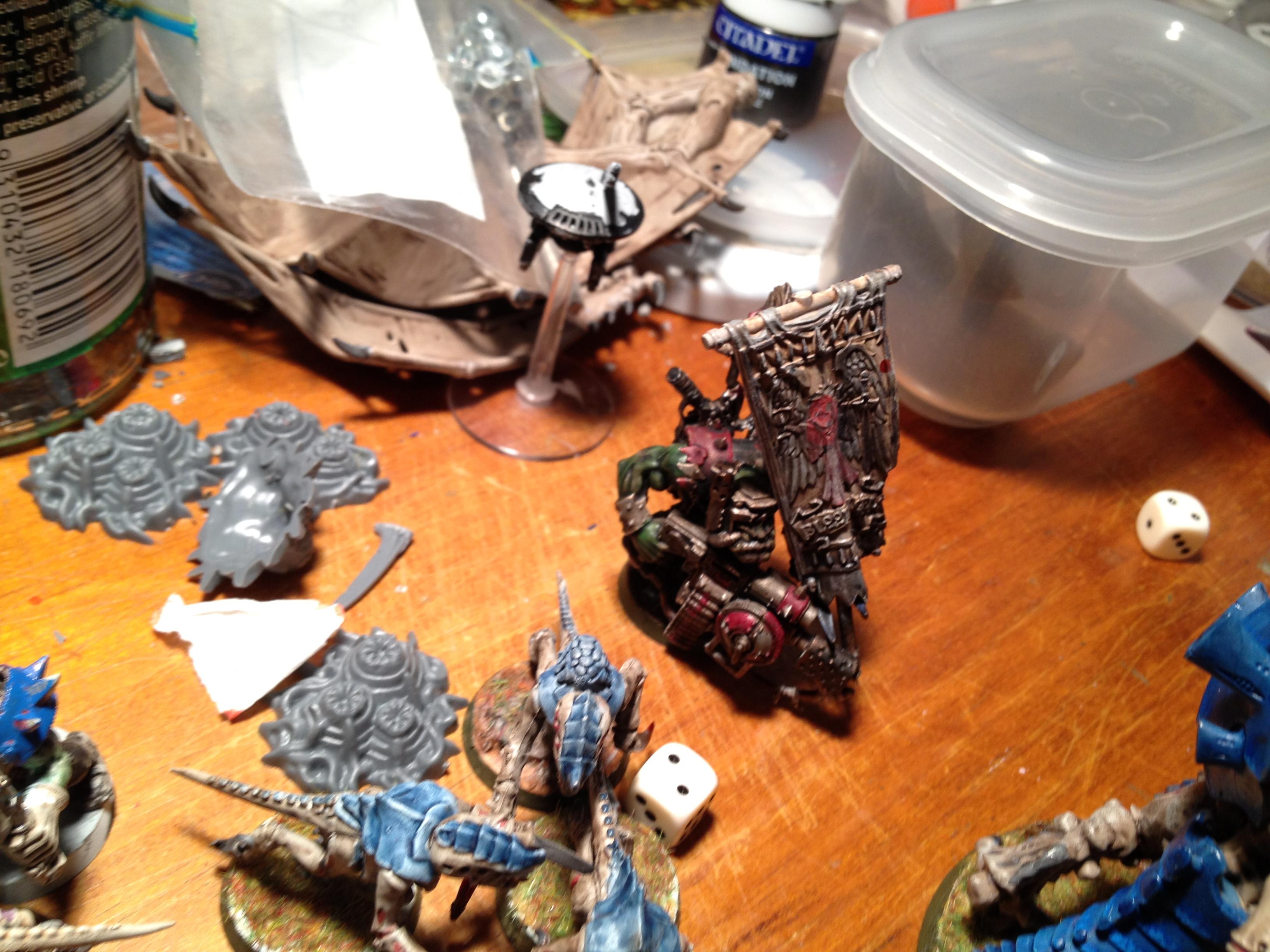 Banner, Blood Angels, Looted, Nob, Orks, Transfer, Waaagh Banner, Waaagh!
