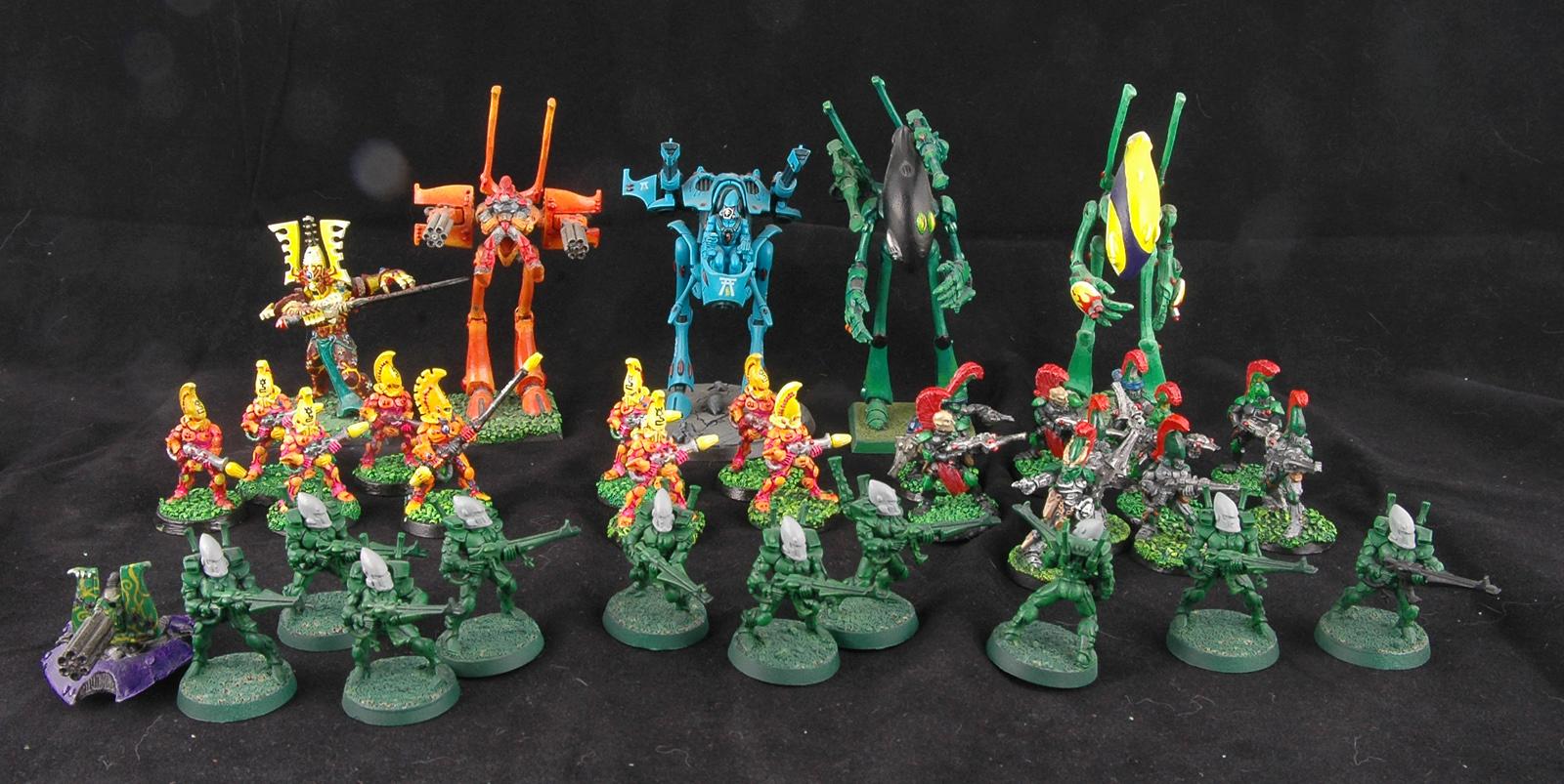 Eldar bits for a friend to borrow