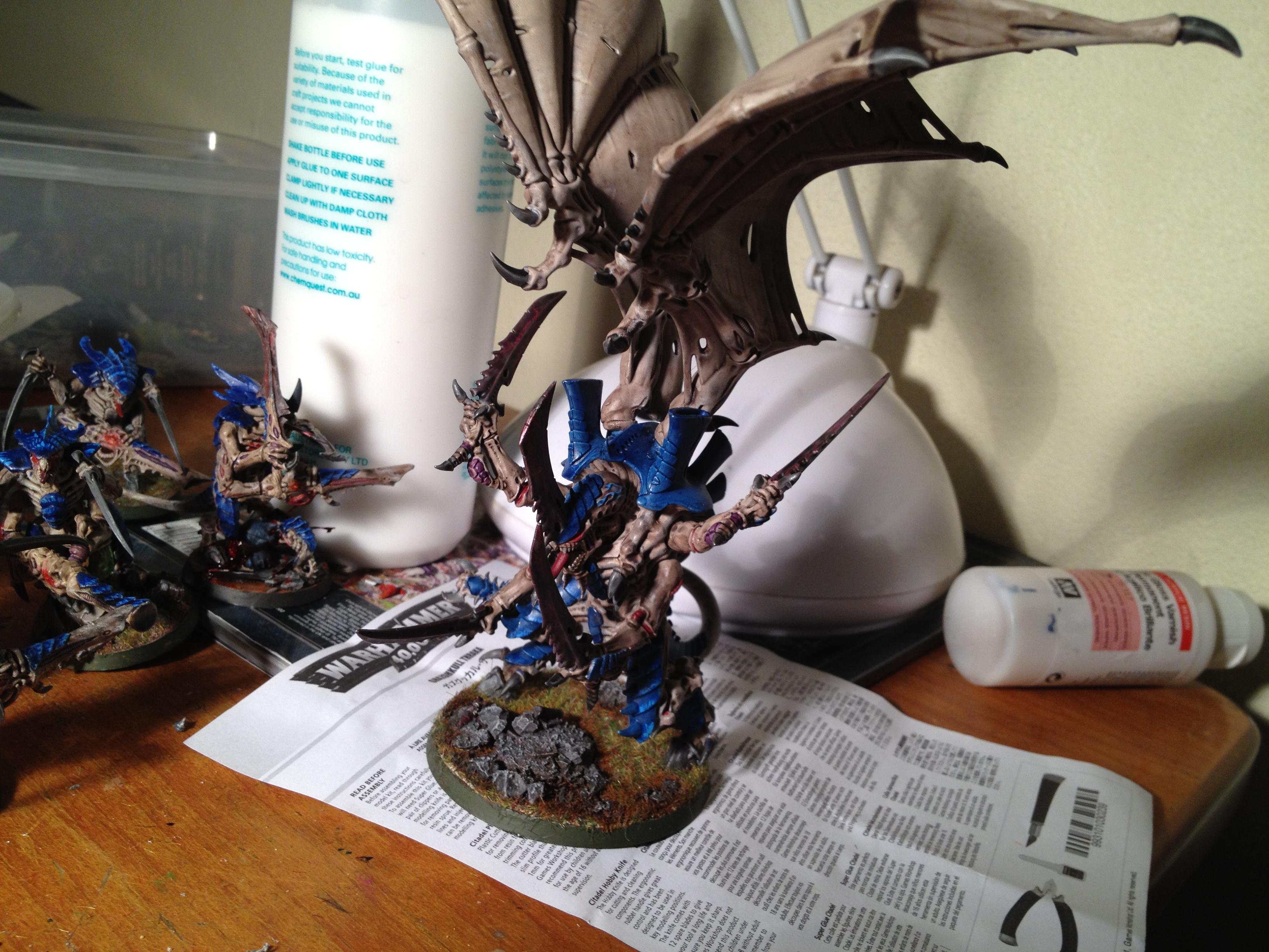 Armor bitz on back come off, wings can be attached