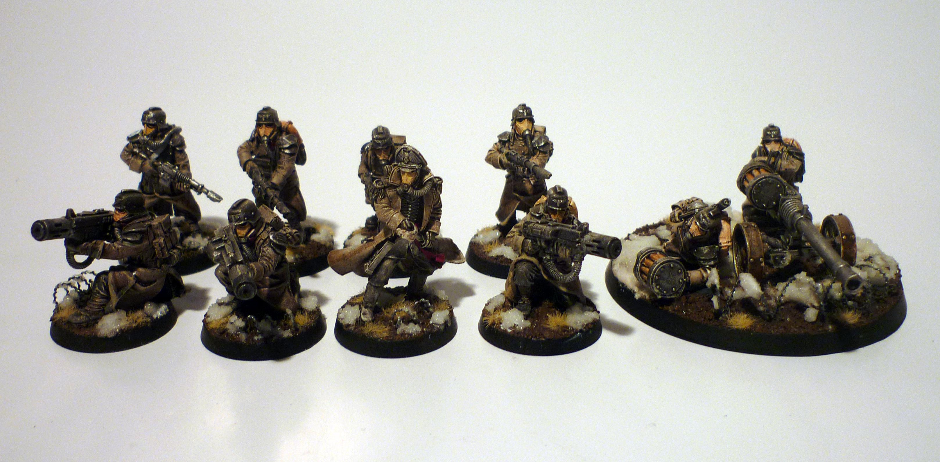 Astra Militarum, Death Korps of Krieg, Imperial Guard, Squad, Warhammer 40,000