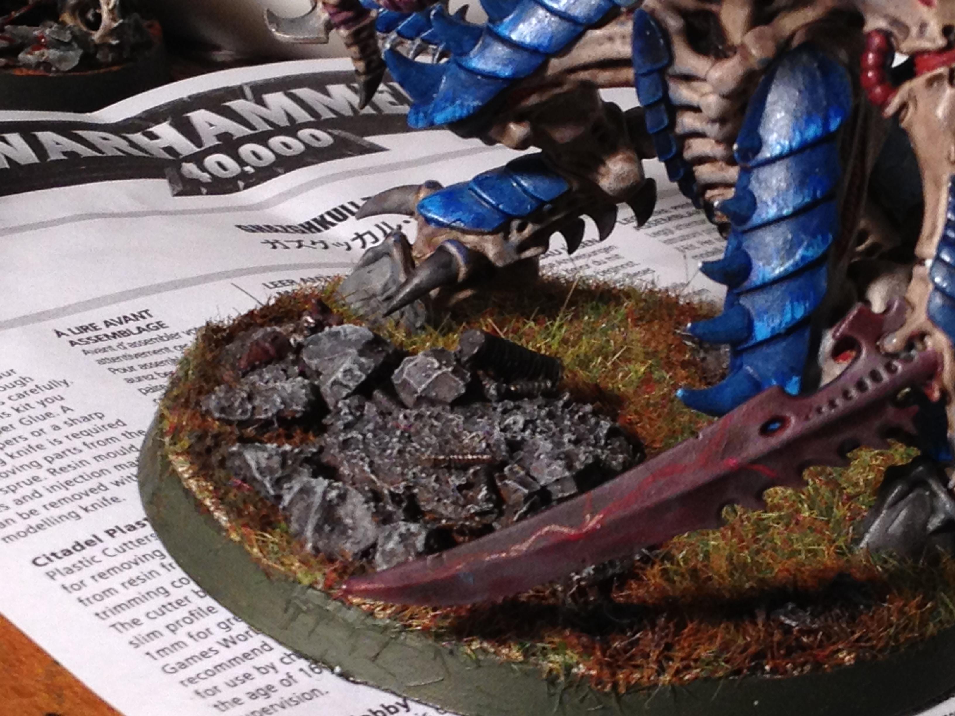Close up on the swarmlords base. 