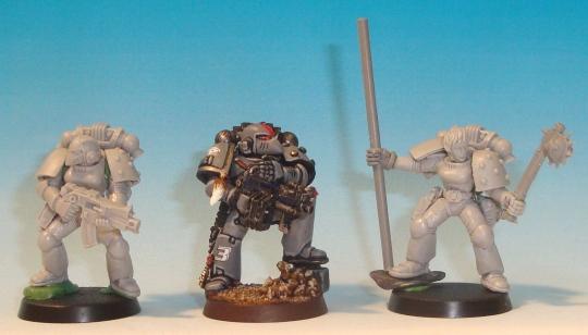 Female, Space Marines, Space Sharks