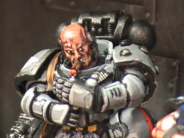 Conversion, Smoking, Space Marines, Space Sharks, Tactical