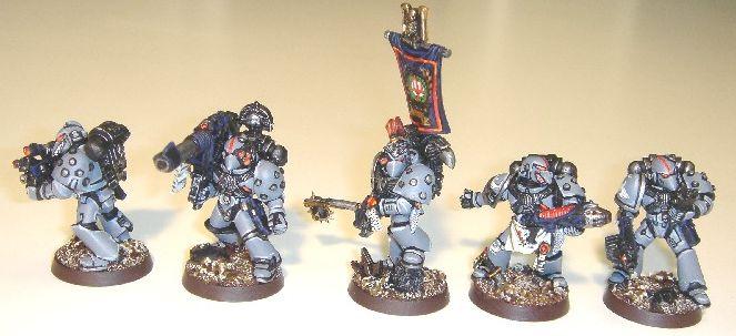Beakie, Conversion, Space Marines, Space Sharks, Warhammer 40,000