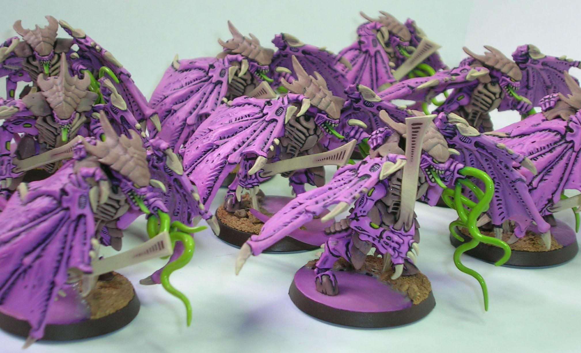 Pink, Tyranids, Warriors, Winged