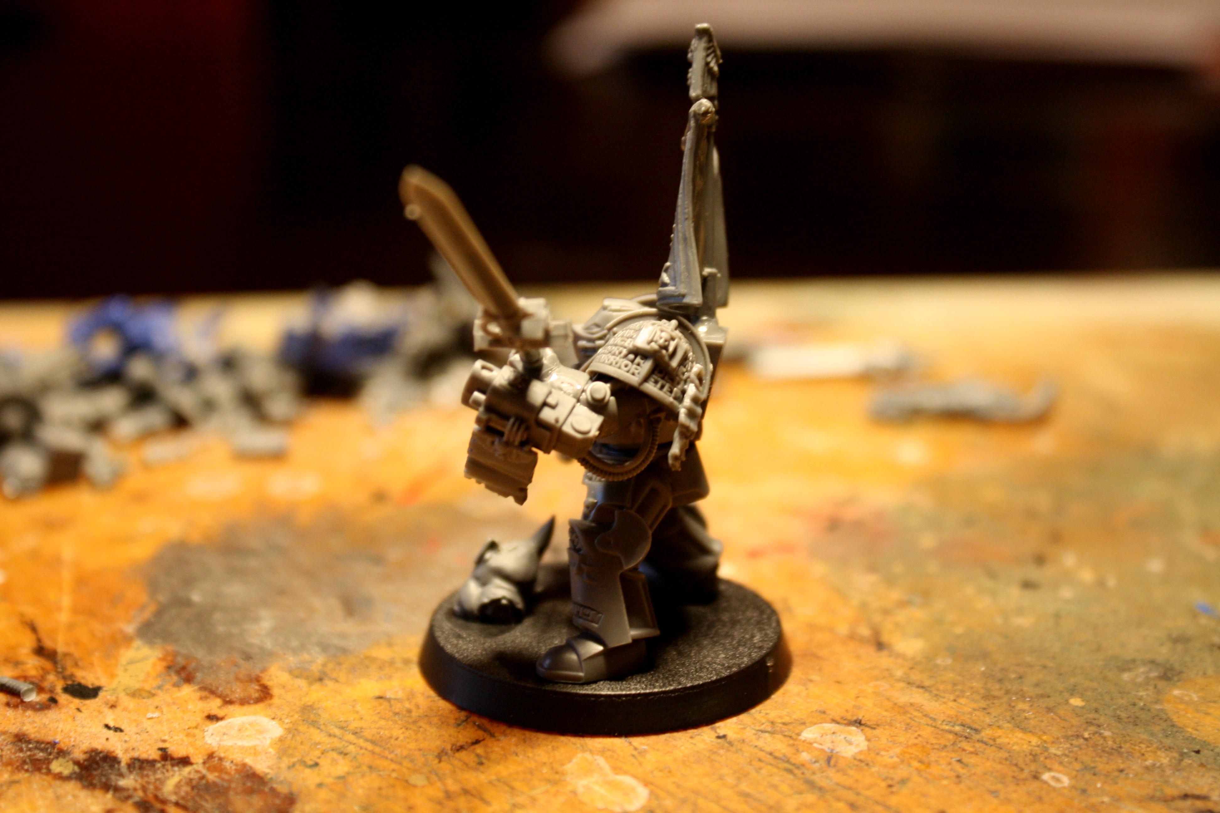 Abyssal, Chapter, Chapter Master, Kascran, Kascran Stormfeld, Space Marines, Stormfeld, Terminator Armor, Warriors