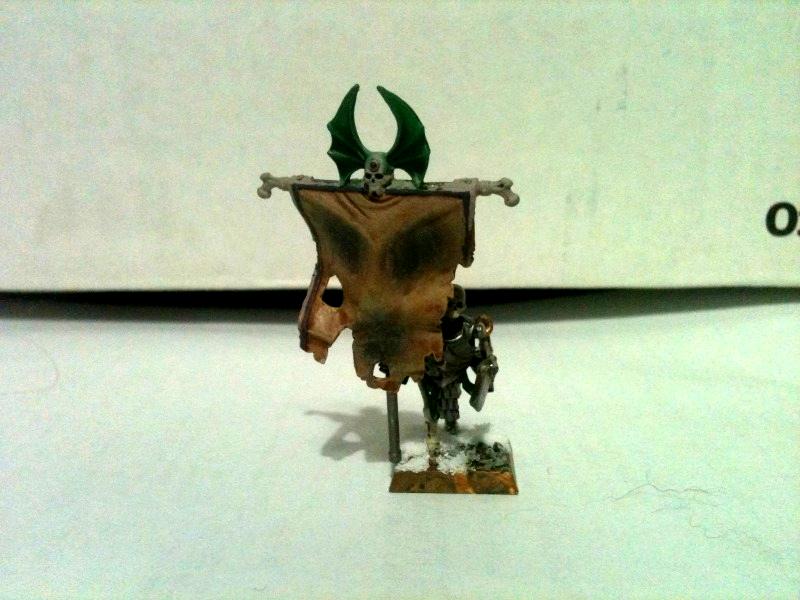 Screaming Banner, Skeletons, Undead, Vampire Counts, Vampires Of Hunger Wood