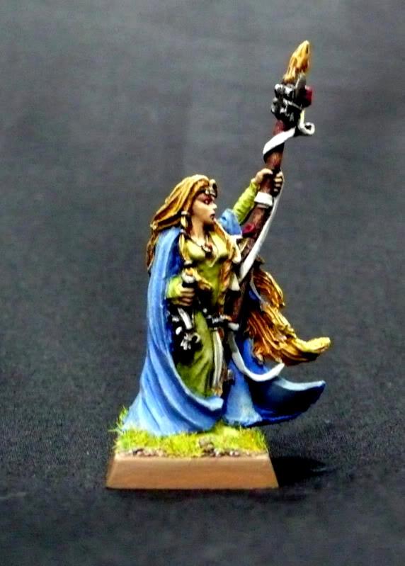 Bretonnians, Damsel, Hair, Quenelles, Warhammer Fantasy