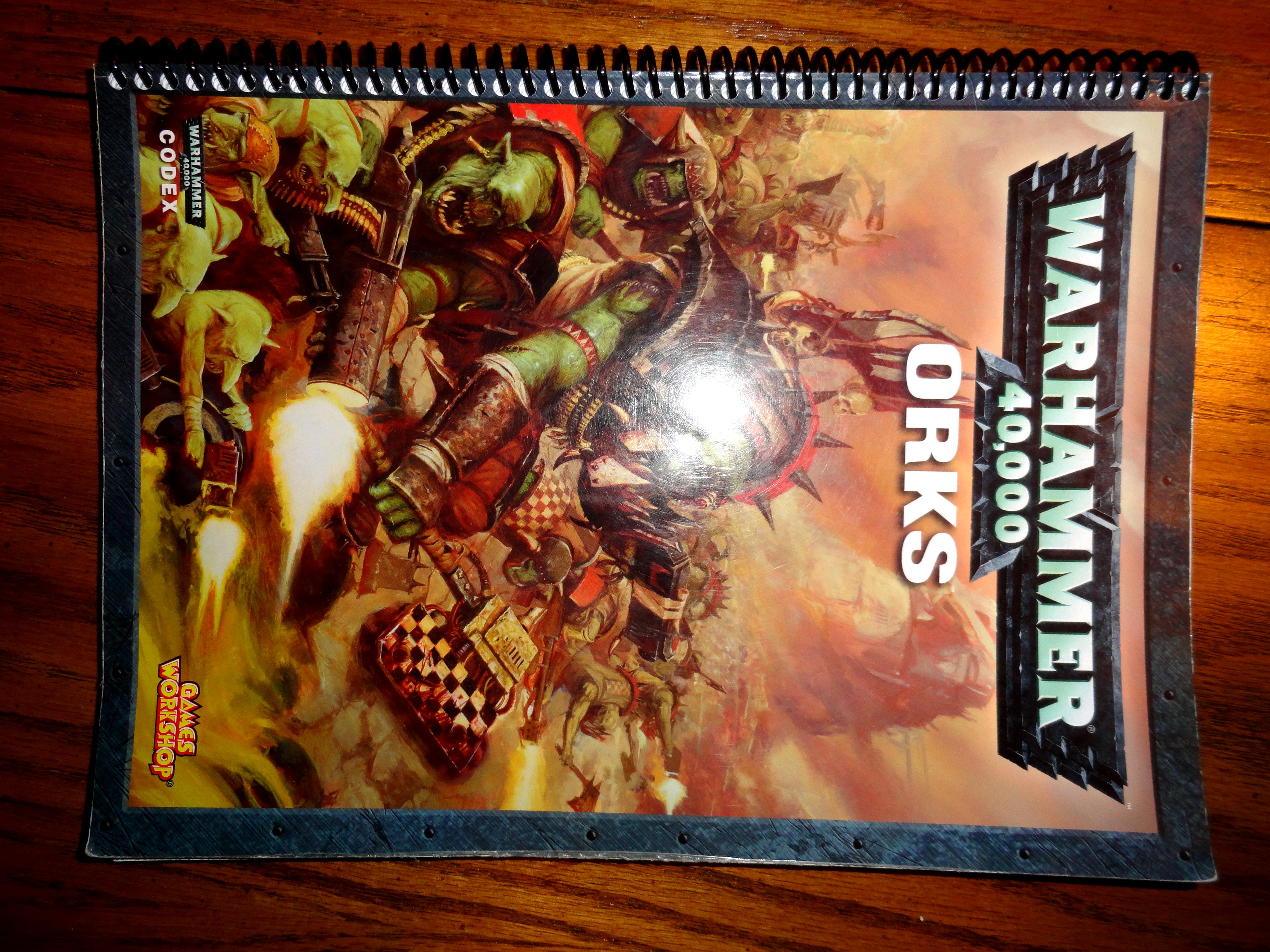 Spiral Bound Ork Codex