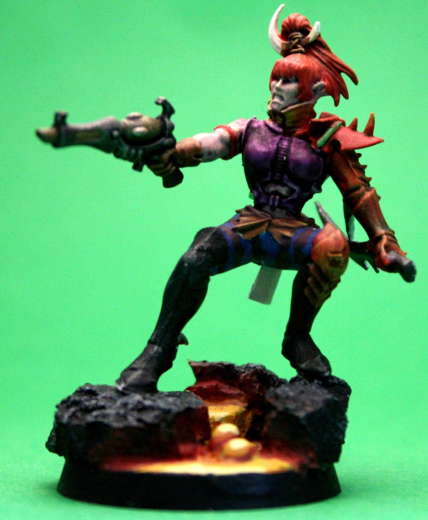Base, Dark Eldar, Lava, Wych, Wyches