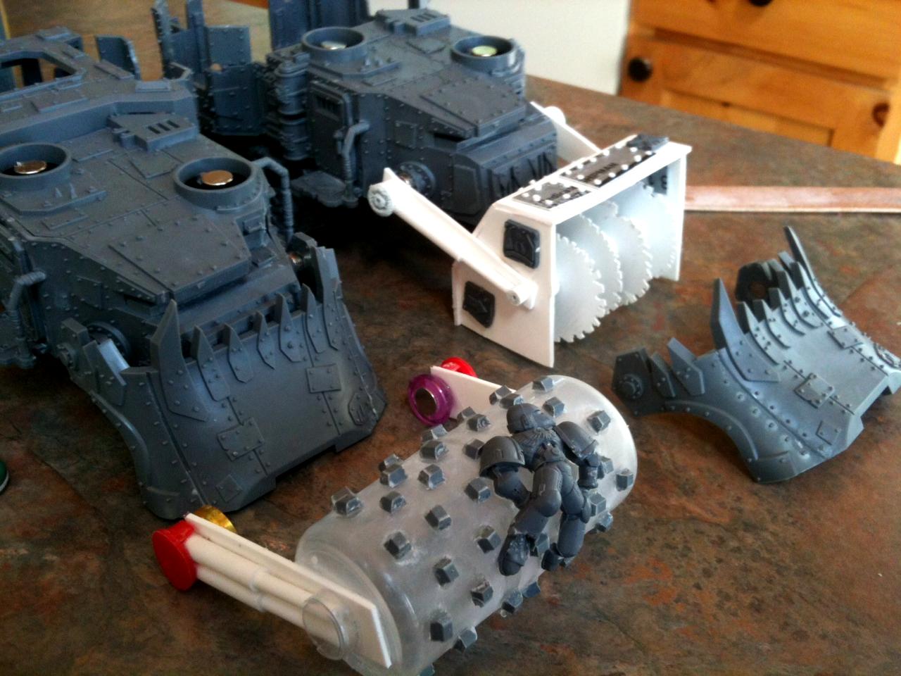 Battlewagon, Custom, Deff Rolla