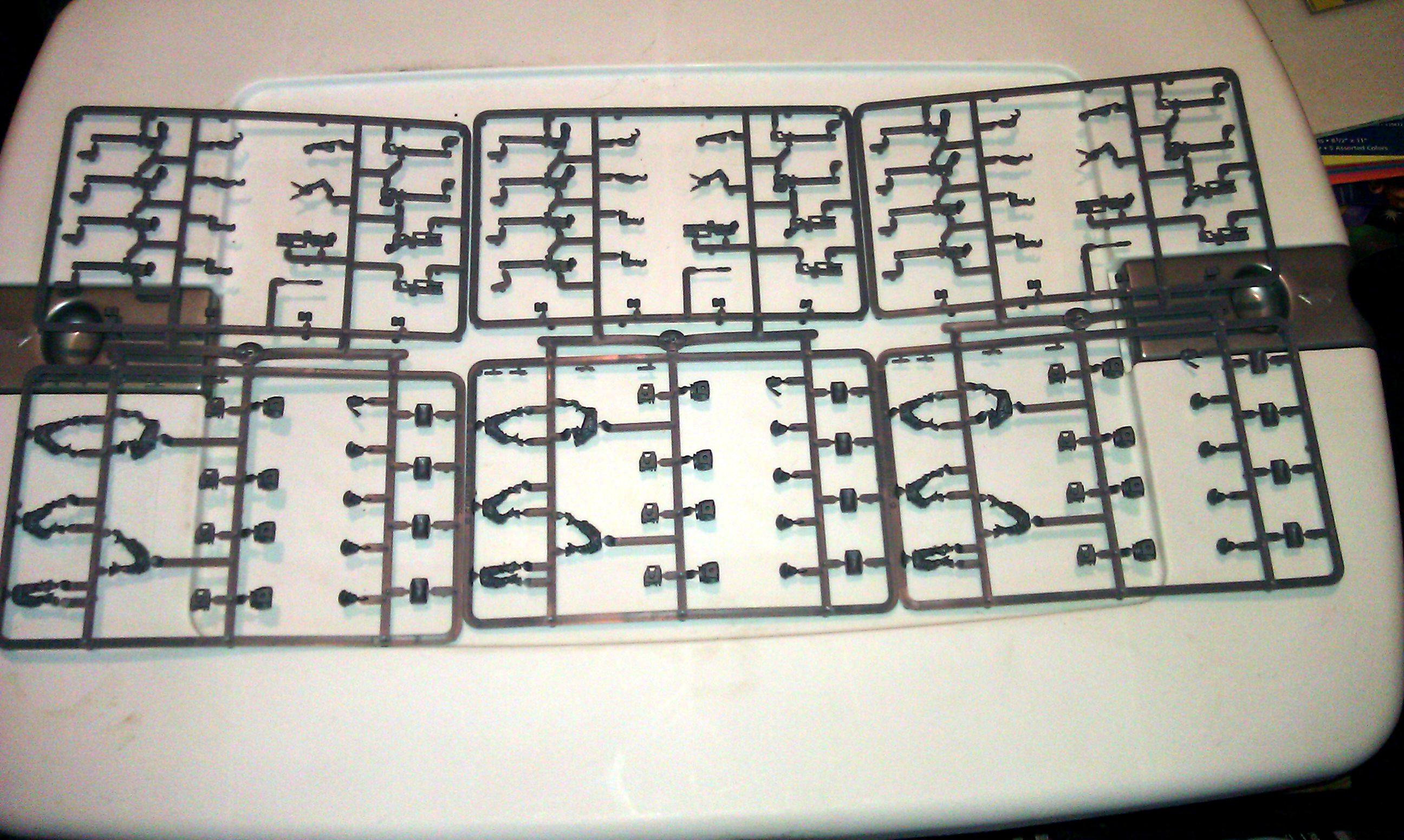 Fire warrior sprues