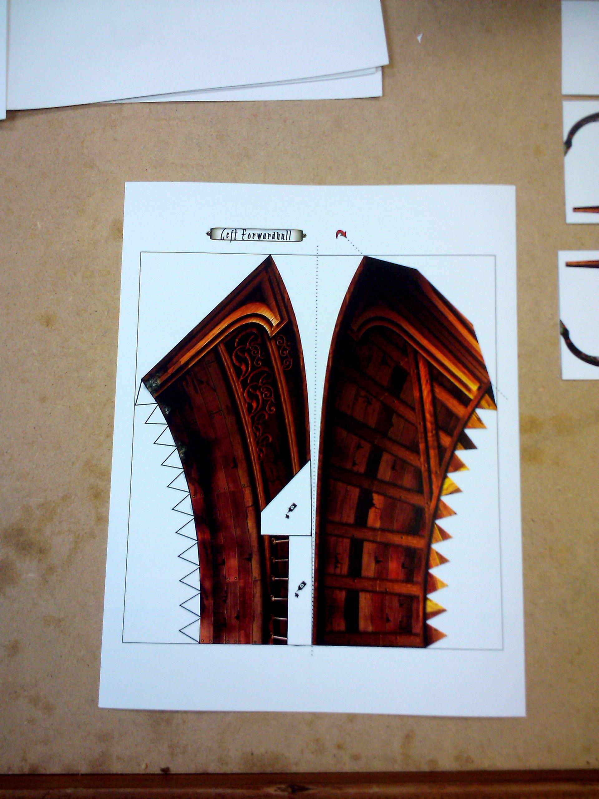 Build, Cardstock, Hobby, Maiden, Painting, Paper, Project, Ship, Terrain, World Works Games, Worldworks, Worldworks Games