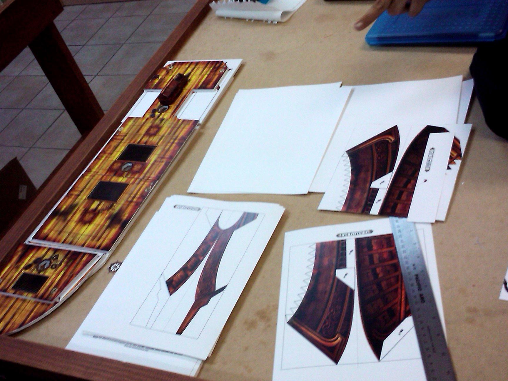 Build, Cardstock, Hobby, Maiden, Painting, Paper, Project, Ship, Terrain, World Works Games, Worldworks, Worldworks Games