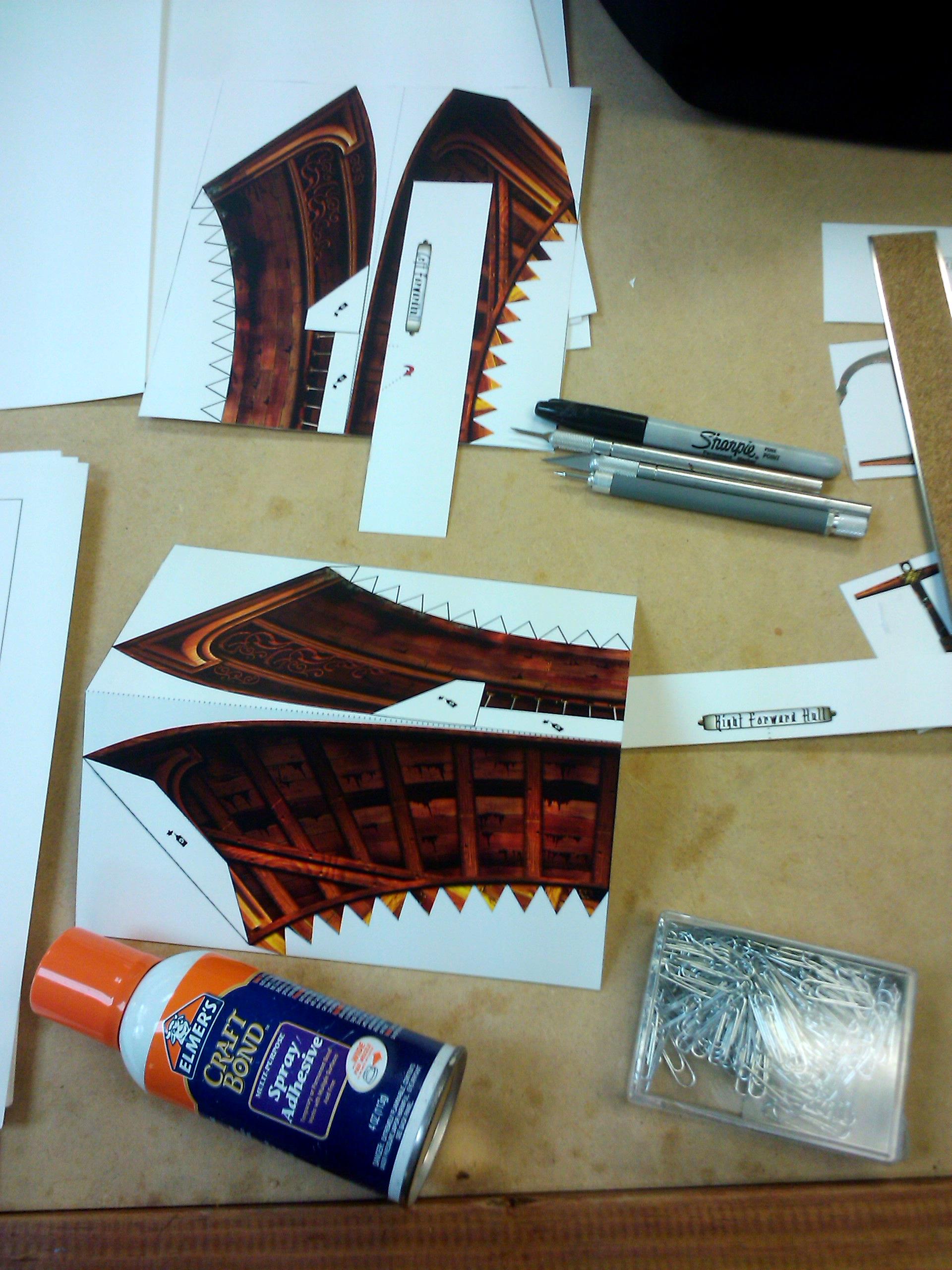 Build, Cardstock, Hobby, Maiden, Painting, Paper, Project, Ship, Terrain, World Works Games, Worldworks, Worldworks Games