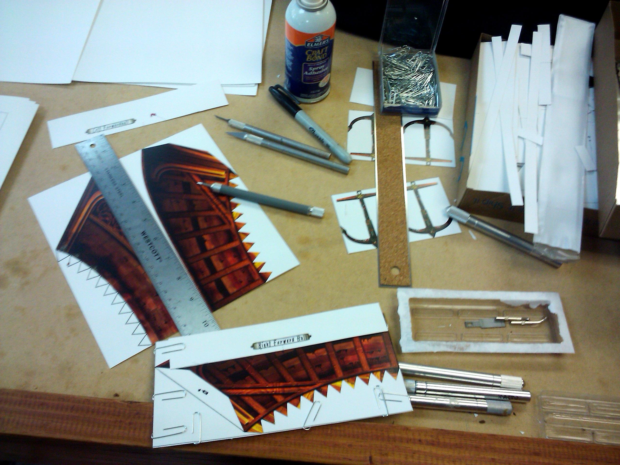 Build, Cardstock, Hobby, Maiden, Painting, Paper, Project, Ship, Terrain, World Works Games, Worldworks, Worldworks Games