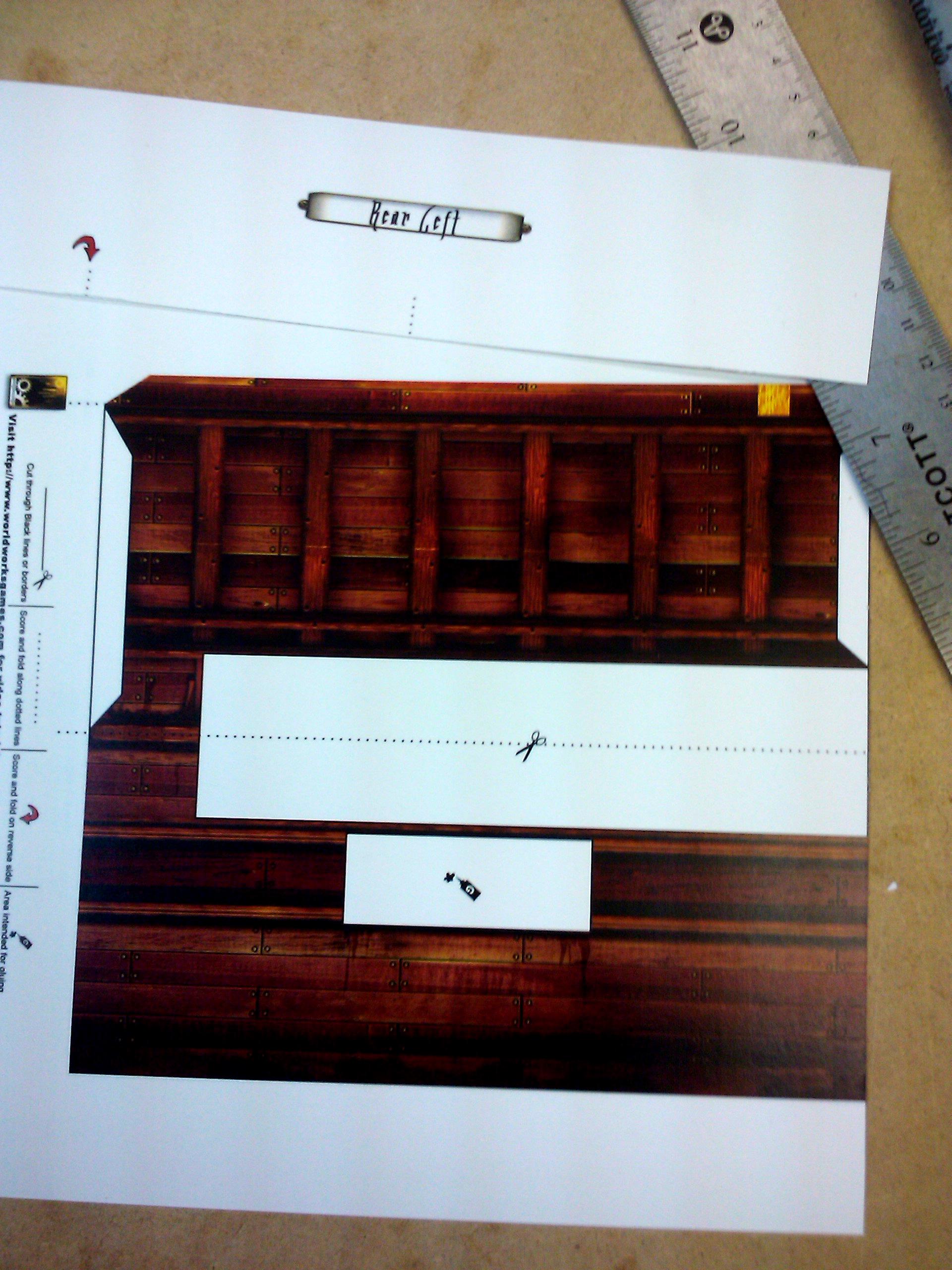 Build, Cardstock, Hobby, Maiden, Painting, Paper, Project, Ship, Terrain, World Works Games, Worldworks, Worldworks Games
