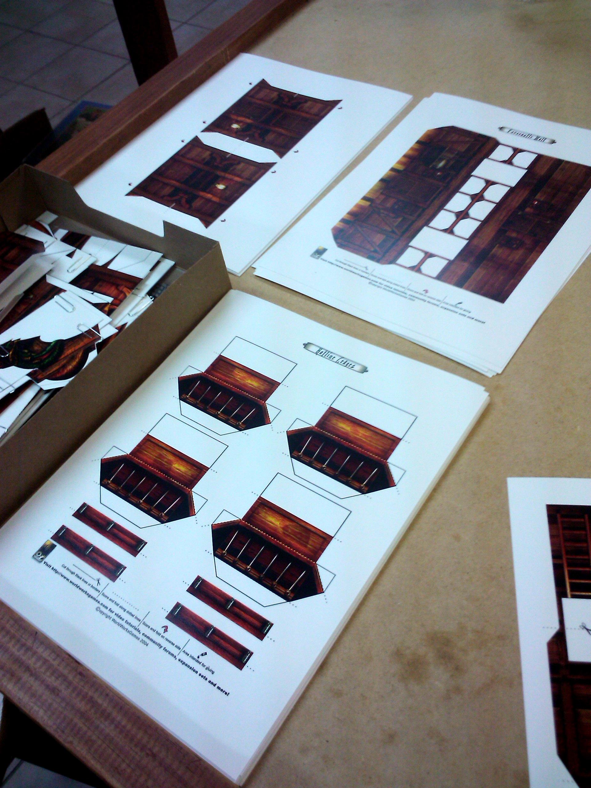 Build, Cardstock, Hobby, Maiden, Painting, Paper, Project, Ship, Terrain, World Works Games, Worldworks, Worldworks Games