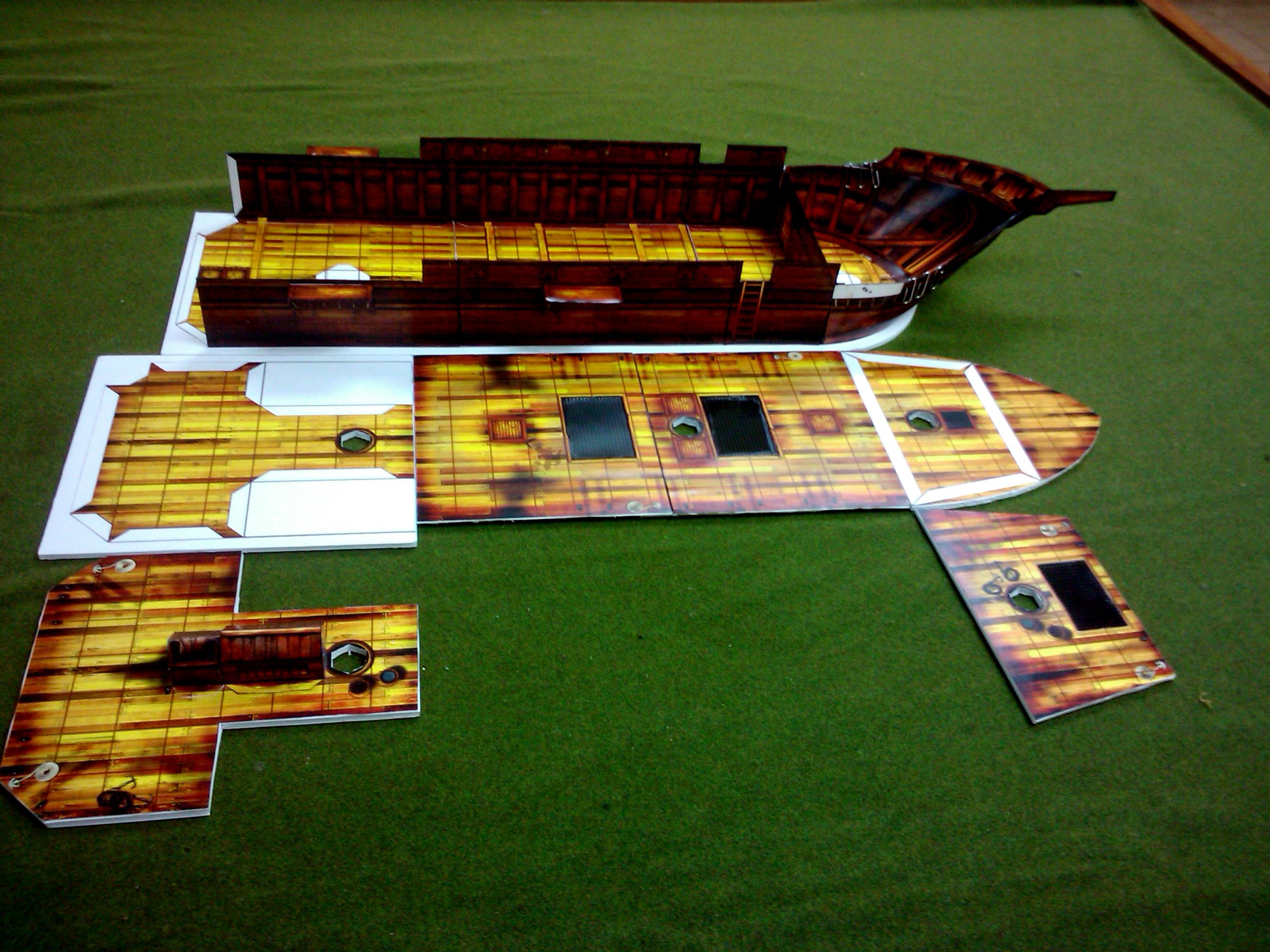 Build, Cardstock, Hobby, Maiden, Painting, Paper, Project, Ship, Terrain, World Works Games, Worldworks, Worldworks Games