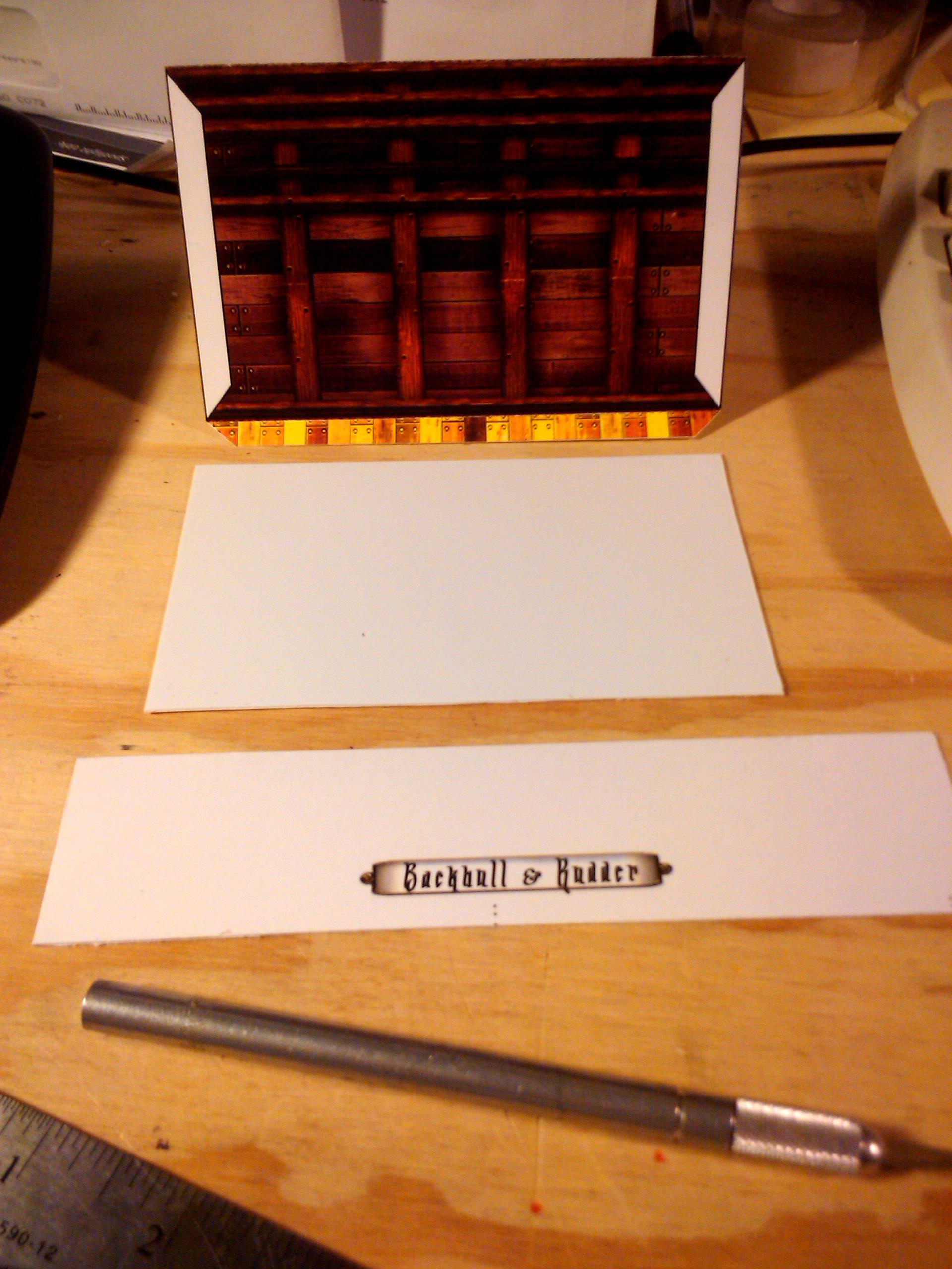 Build, Cardstock, Hobby, Maiden, Painting, Paper, Project, Ship, Terrain, World Works Games, Worldworks, Worldworks Games