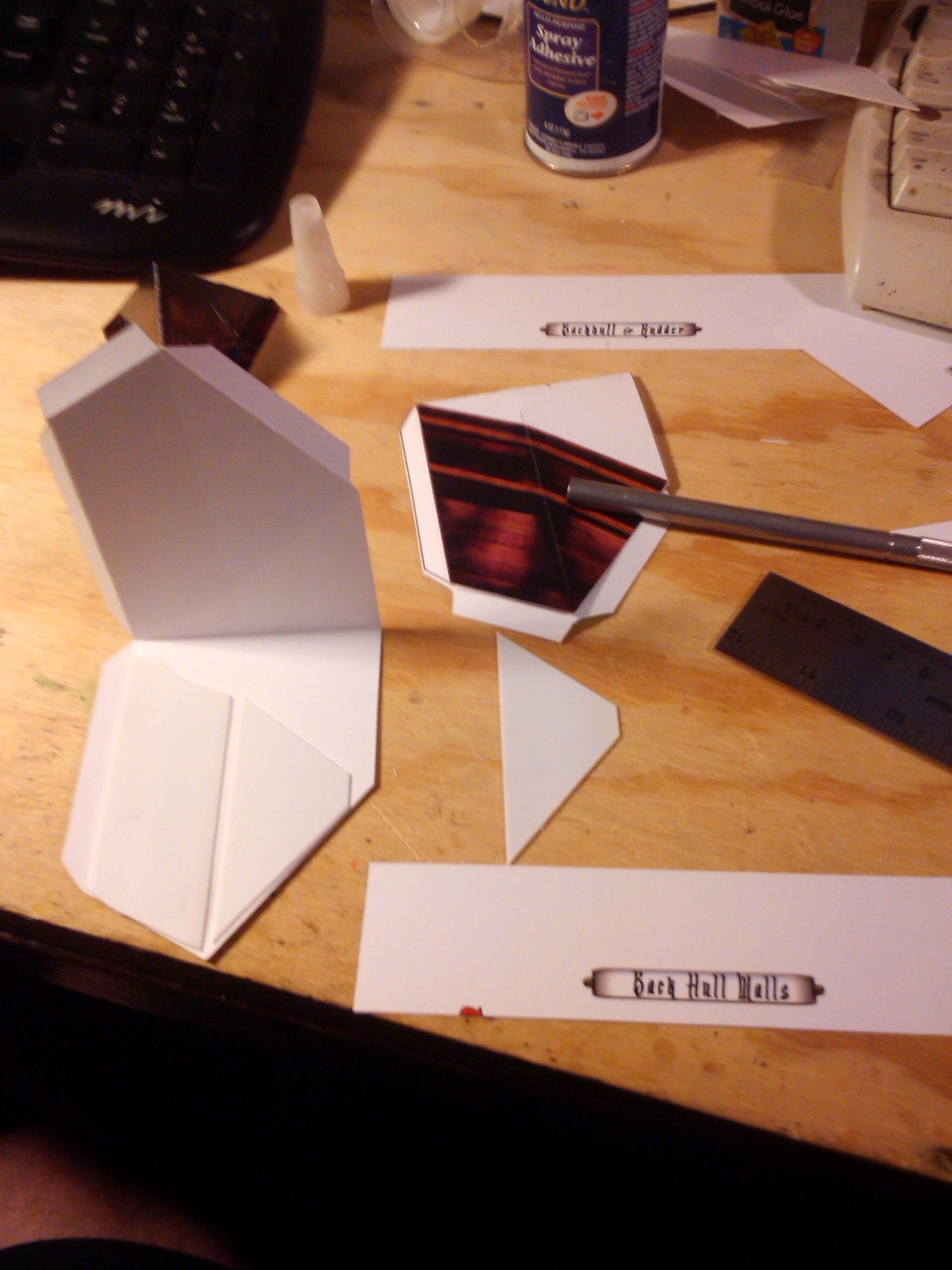 Build, Cardstock, Hobby, Maiden, Painting, Paper, Project, Ship, Terrain, World Works Games, Worldworks, Worldworks Games