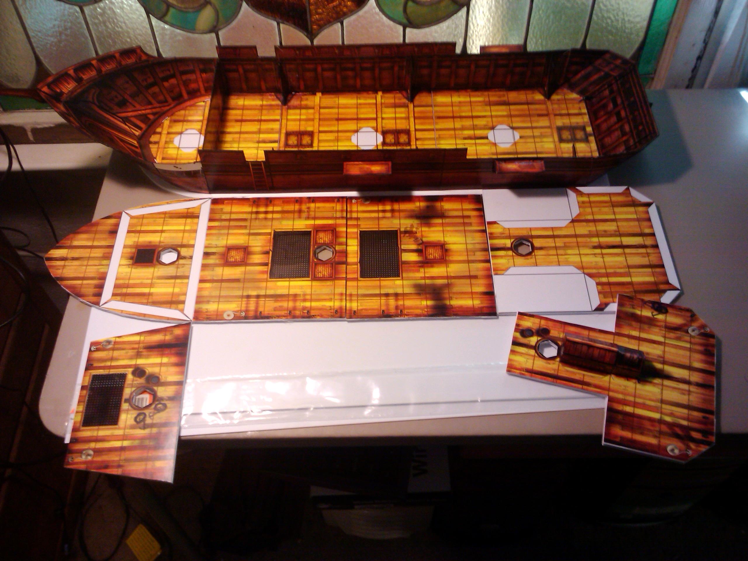 Build, Cardstock, Hobby, Maiden, Painting, Paper, Project, Ship, Terrain, World Works Games, Worldworks, Worldworks Games