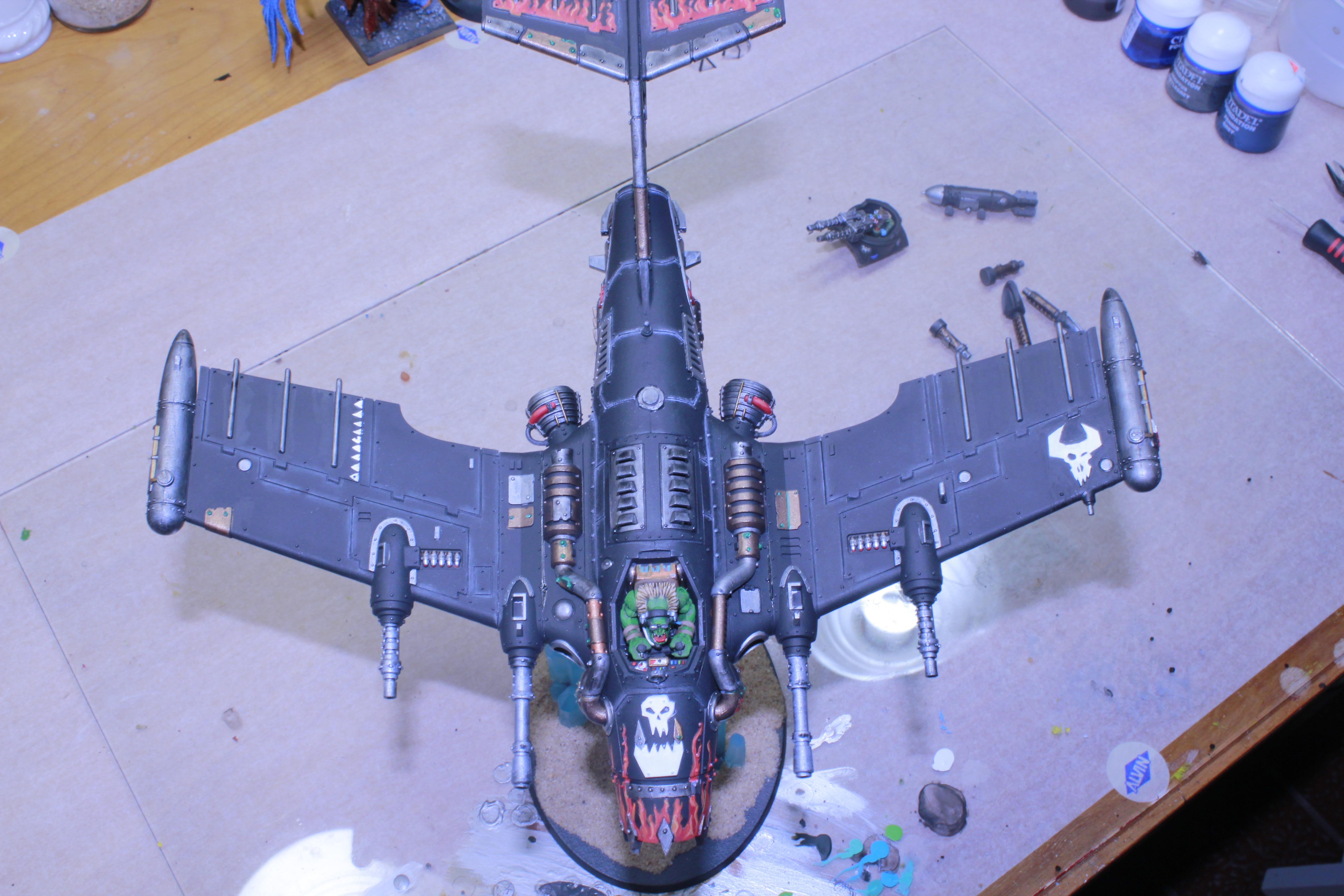 Aircraft, Bommer, Dakka Jet, Dakkajet, Orks, Plane