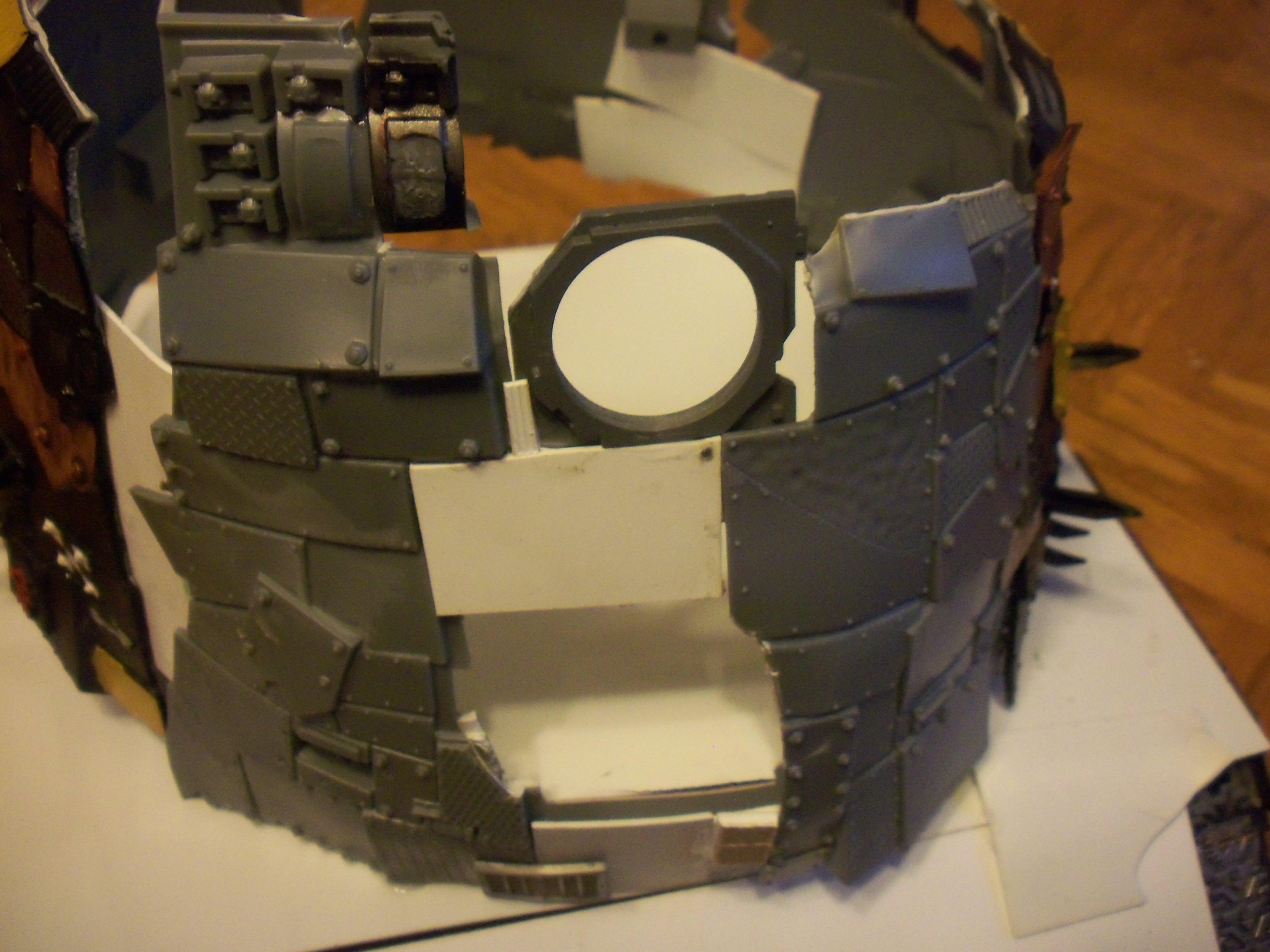 start of a gargant (front close up)