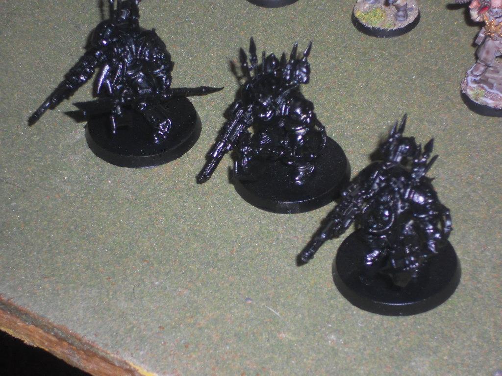The terminators. I hate that glossy look, but its just primer