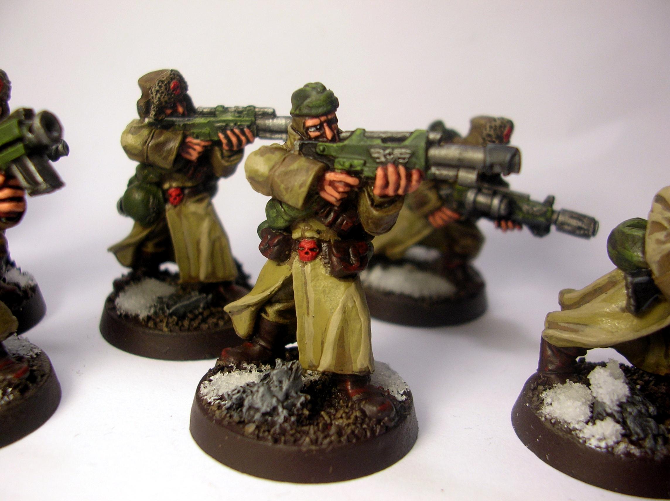 Imperial Guard, Russians, Snow, Valhallans, Warhammer 40,000