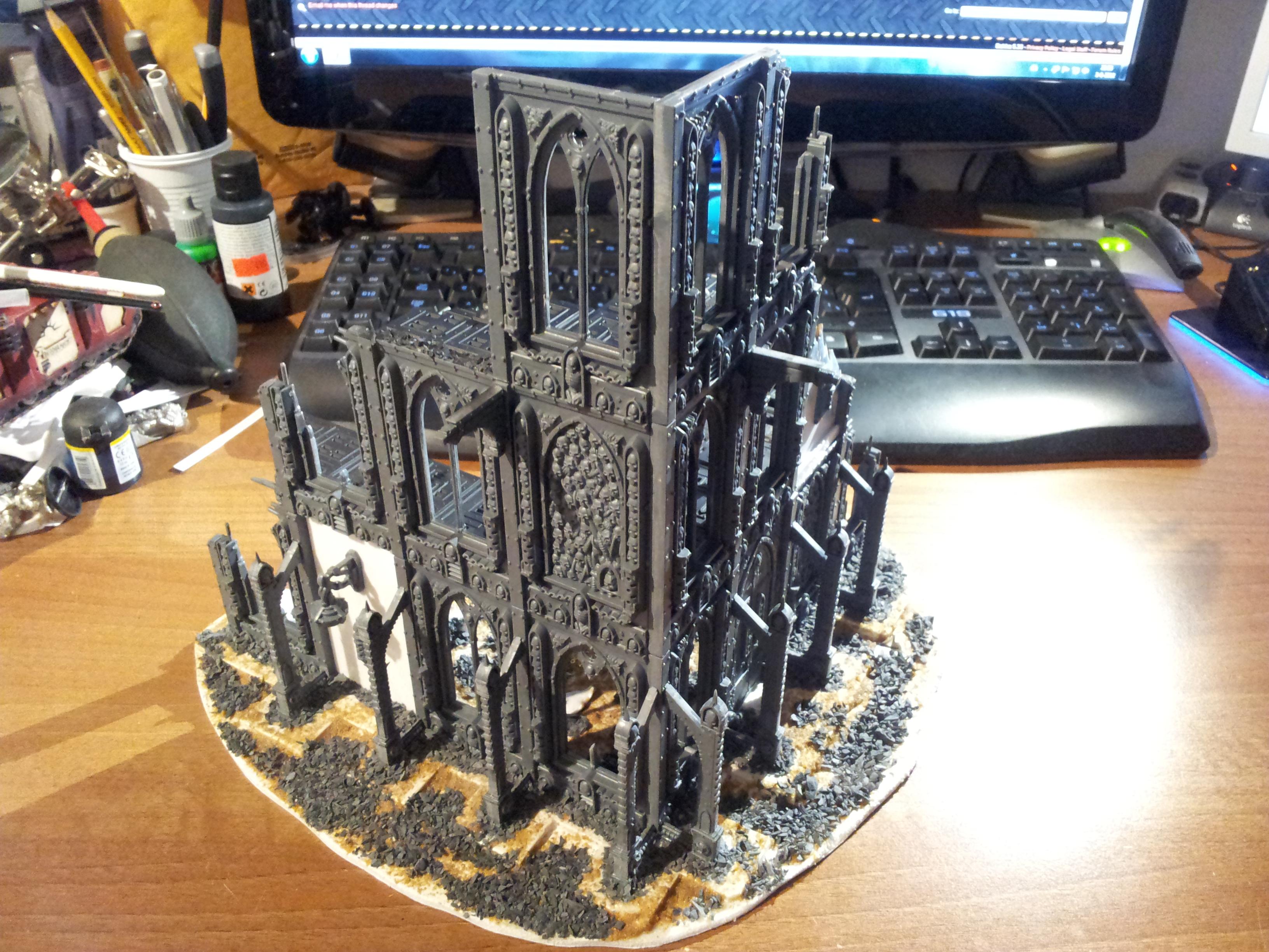 outside shot. still unprimed