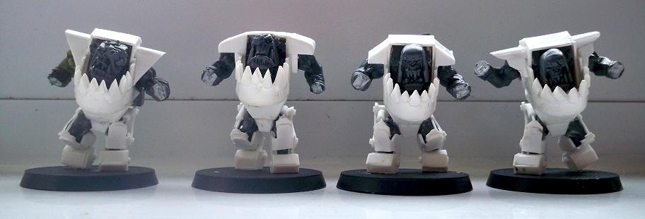 Mega armoured Nob scratch build WIP