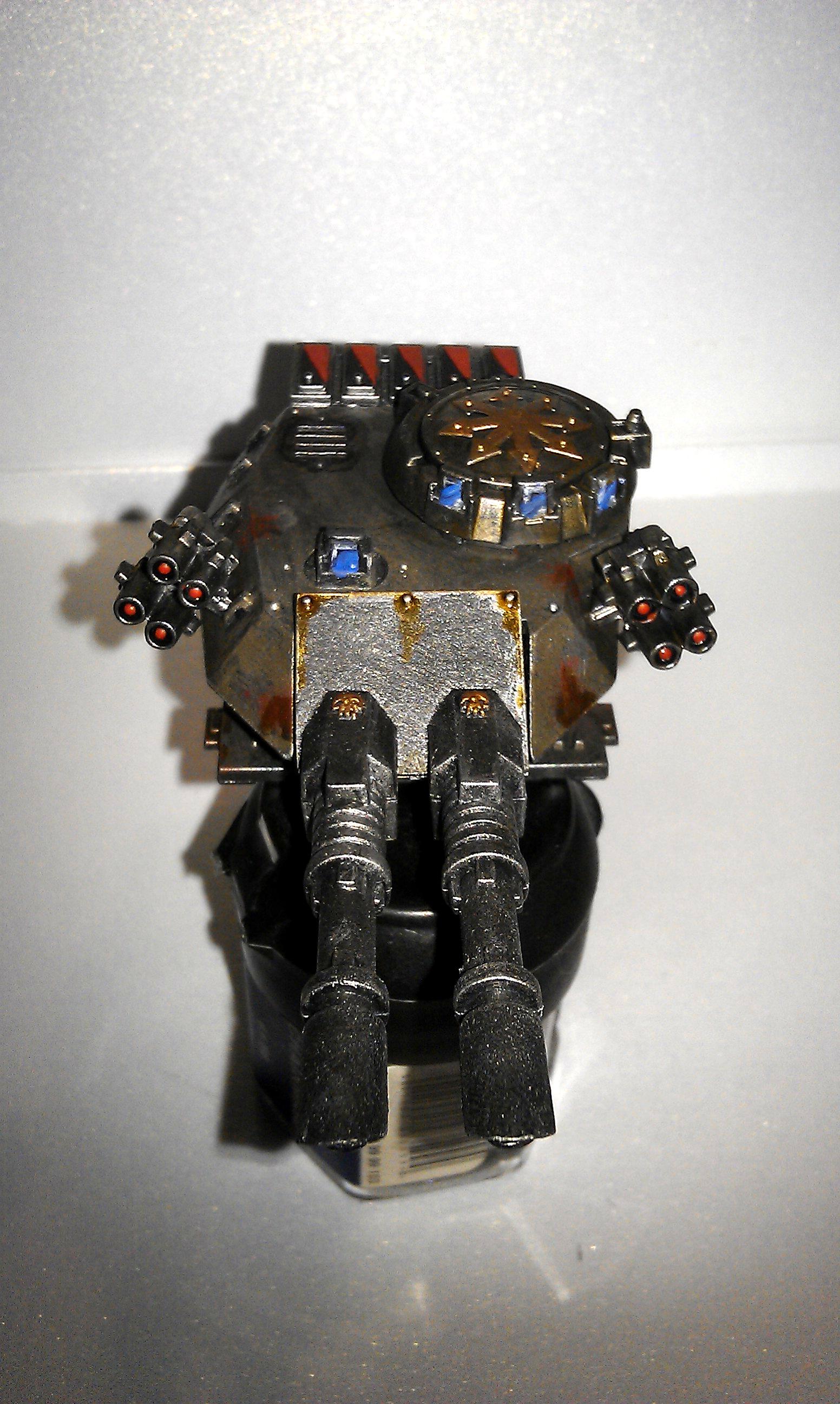Chaos, Chaos Space Marines, Iron Warriors, Predator, Turret, Work In Progress