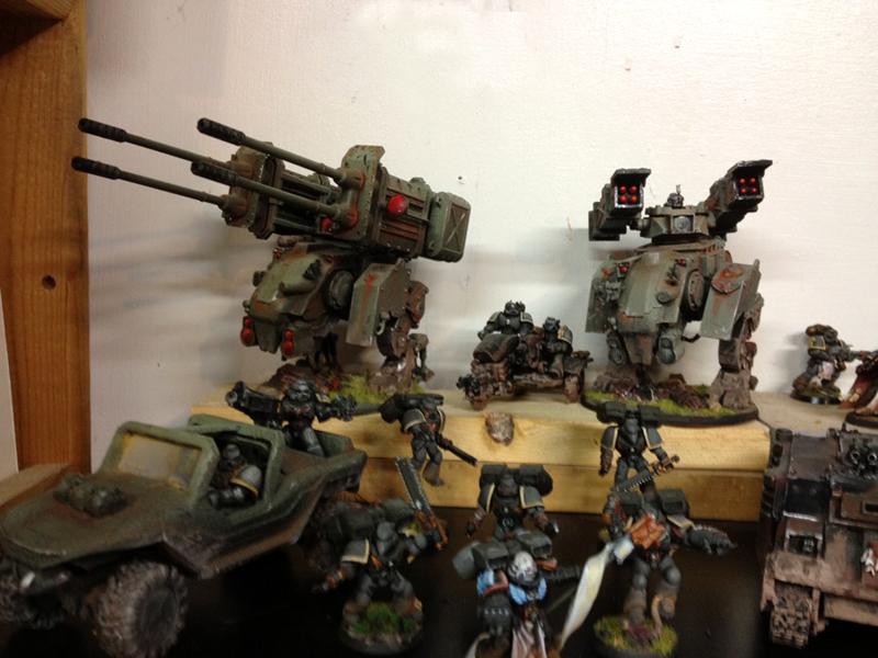 SM Mecha Army Walkers &amp; Warthog