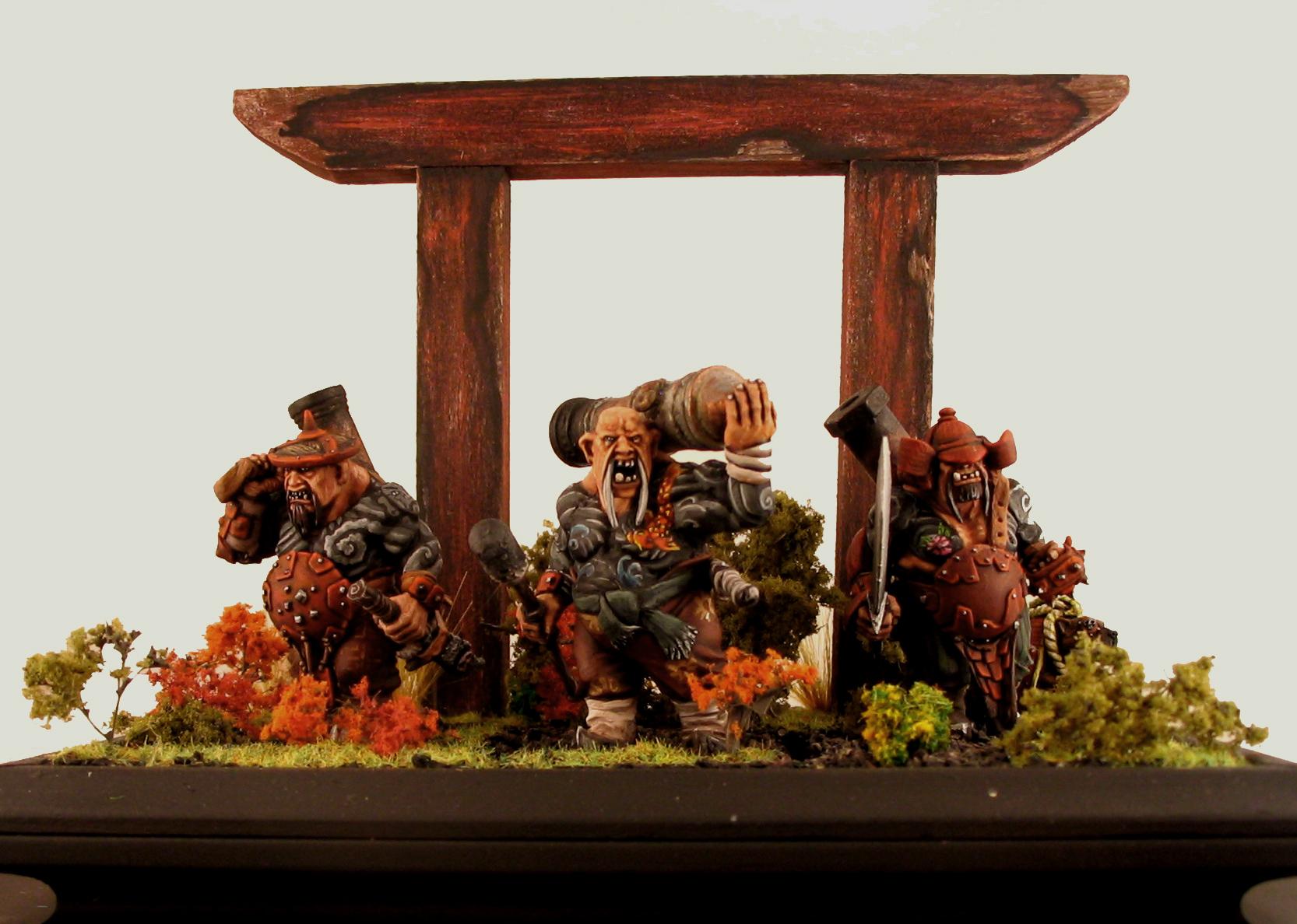 Conversion, Lead-blecher, Ogres, Slimsworkshop, Whf, Yakuza