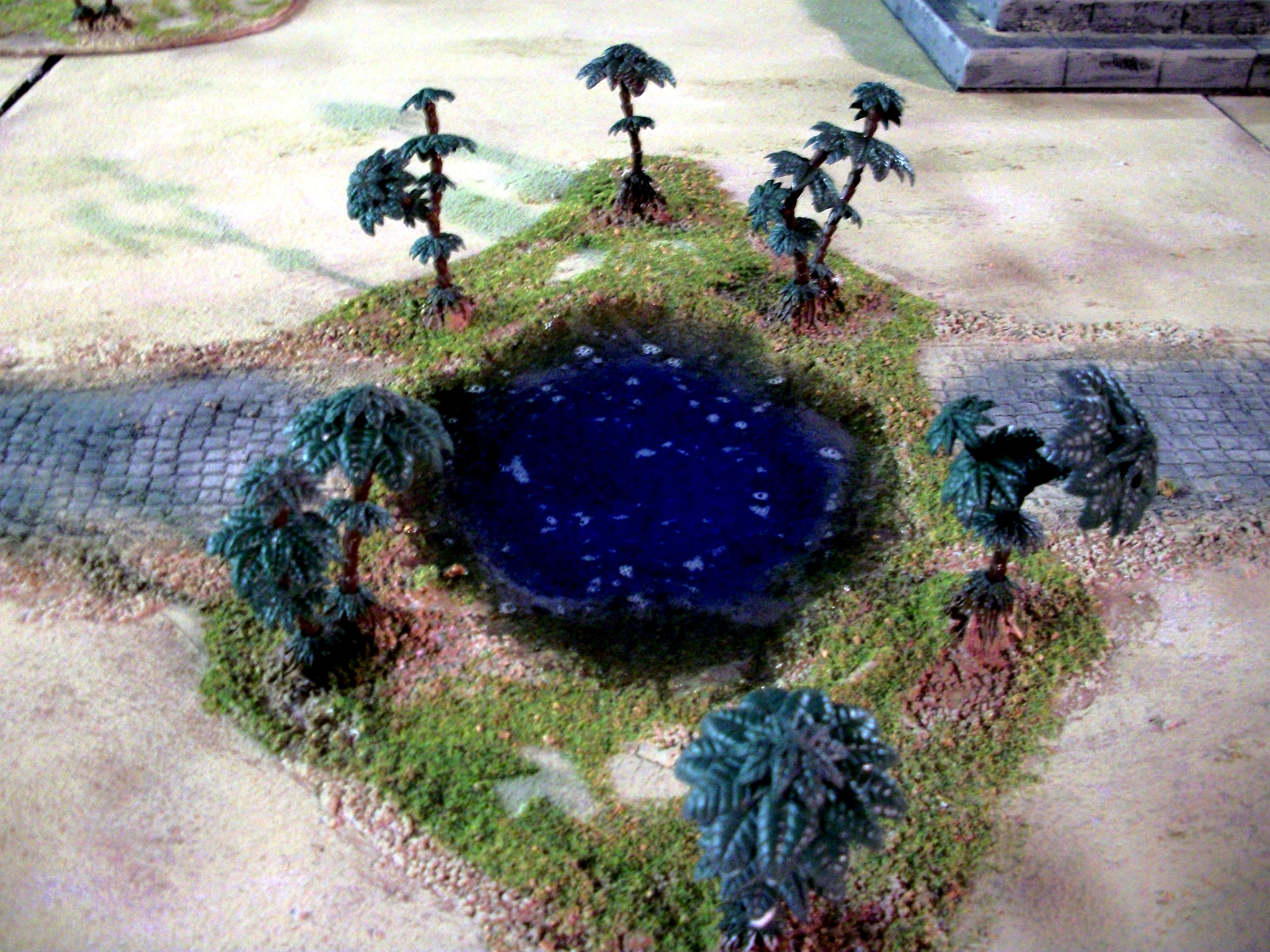Board, Desert, Oasis, Pyramid, Terrain
