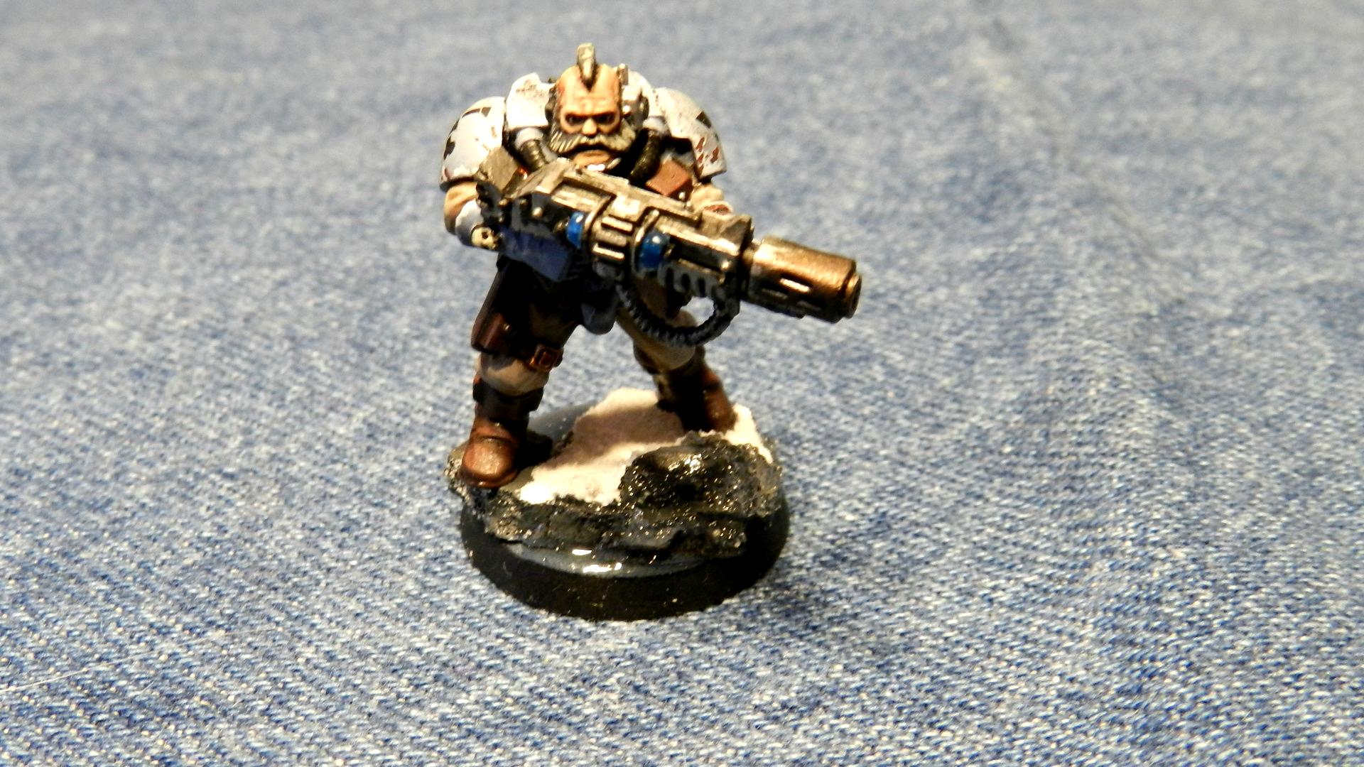 Meltagun, Snow, Space Wolves, Warhammer 40,000, Wolf Scout, Wolf Scouts