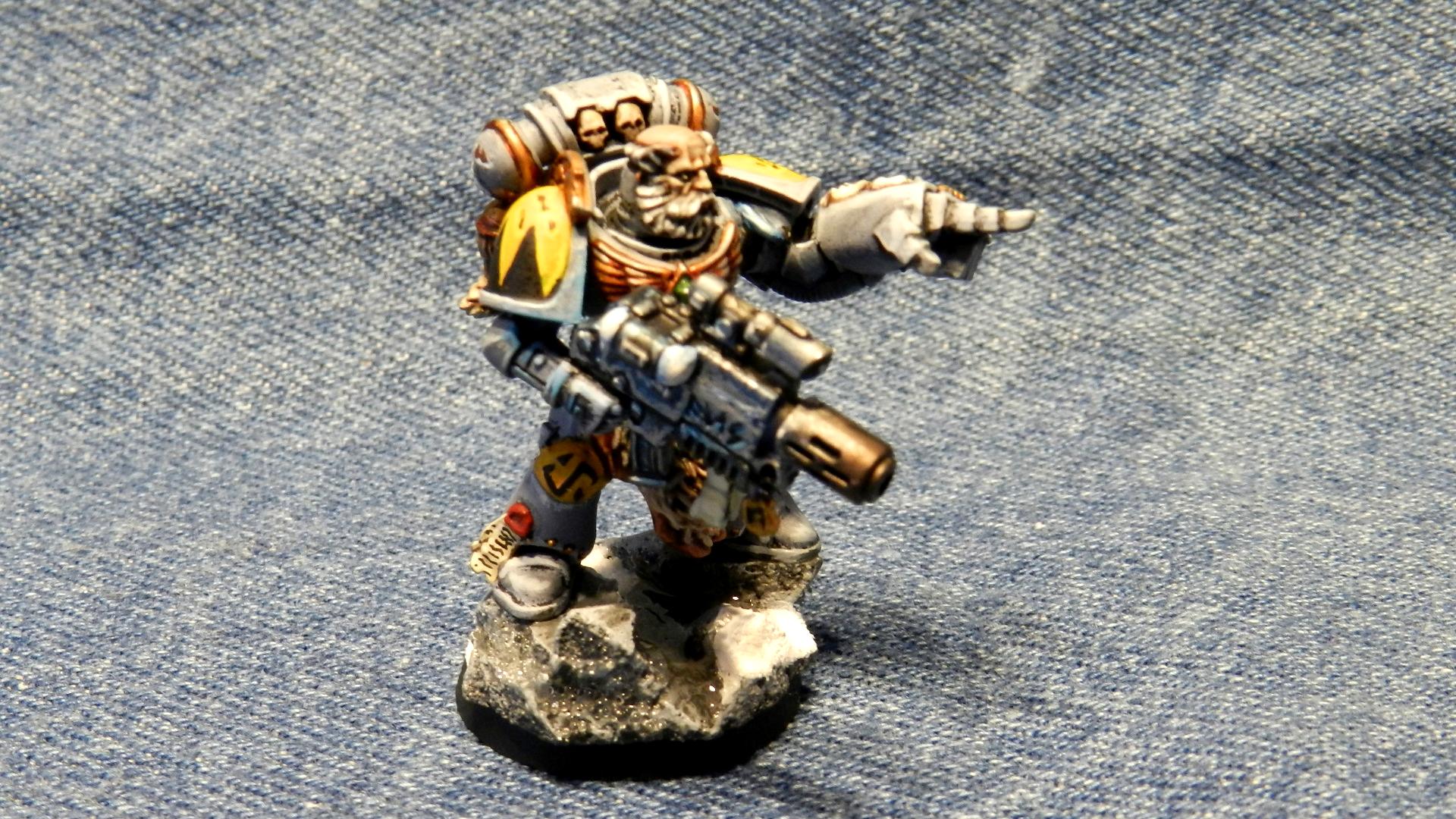 Grey Hunter, Motw, Snow, Space Wolves, Warhammer 40,000, Wolf Guard, Wulfen