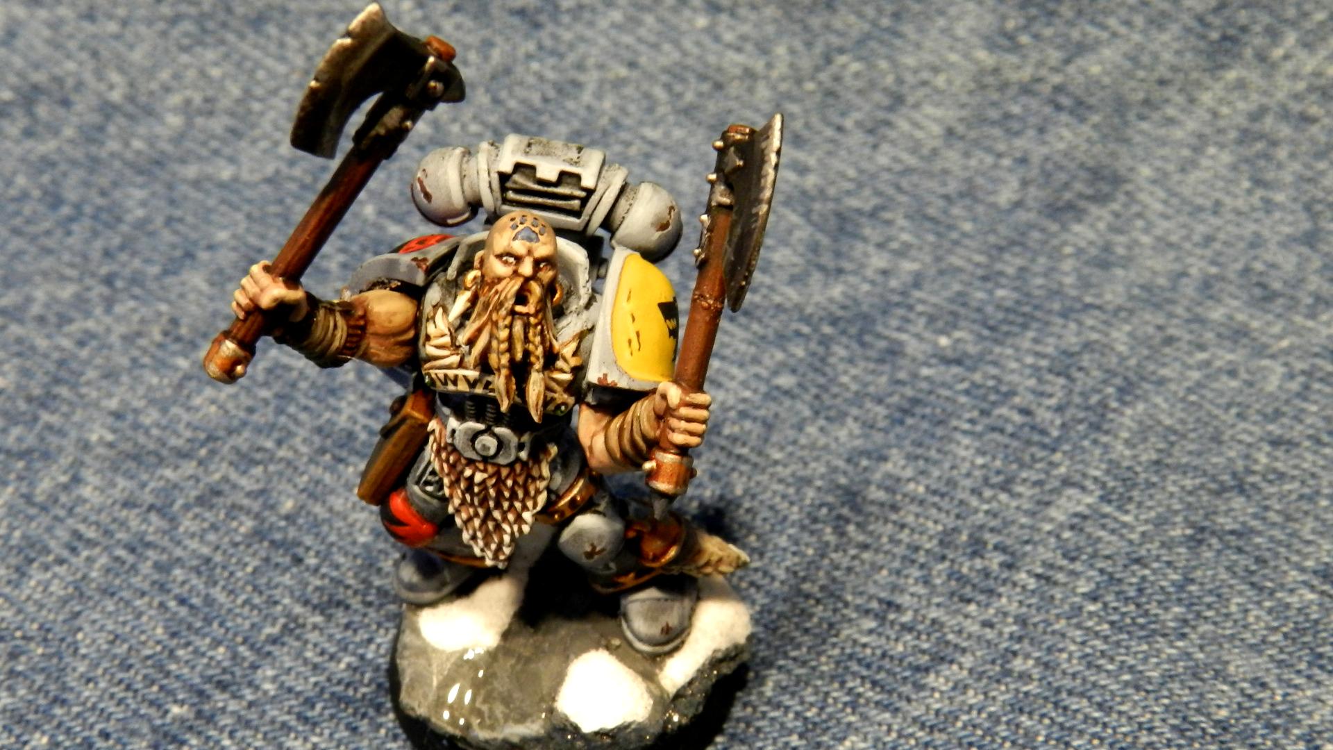 Grey Hunter, Motw, Snow, Space Wolves, Warhammer 40,000, Wolf Guard, Wulfen