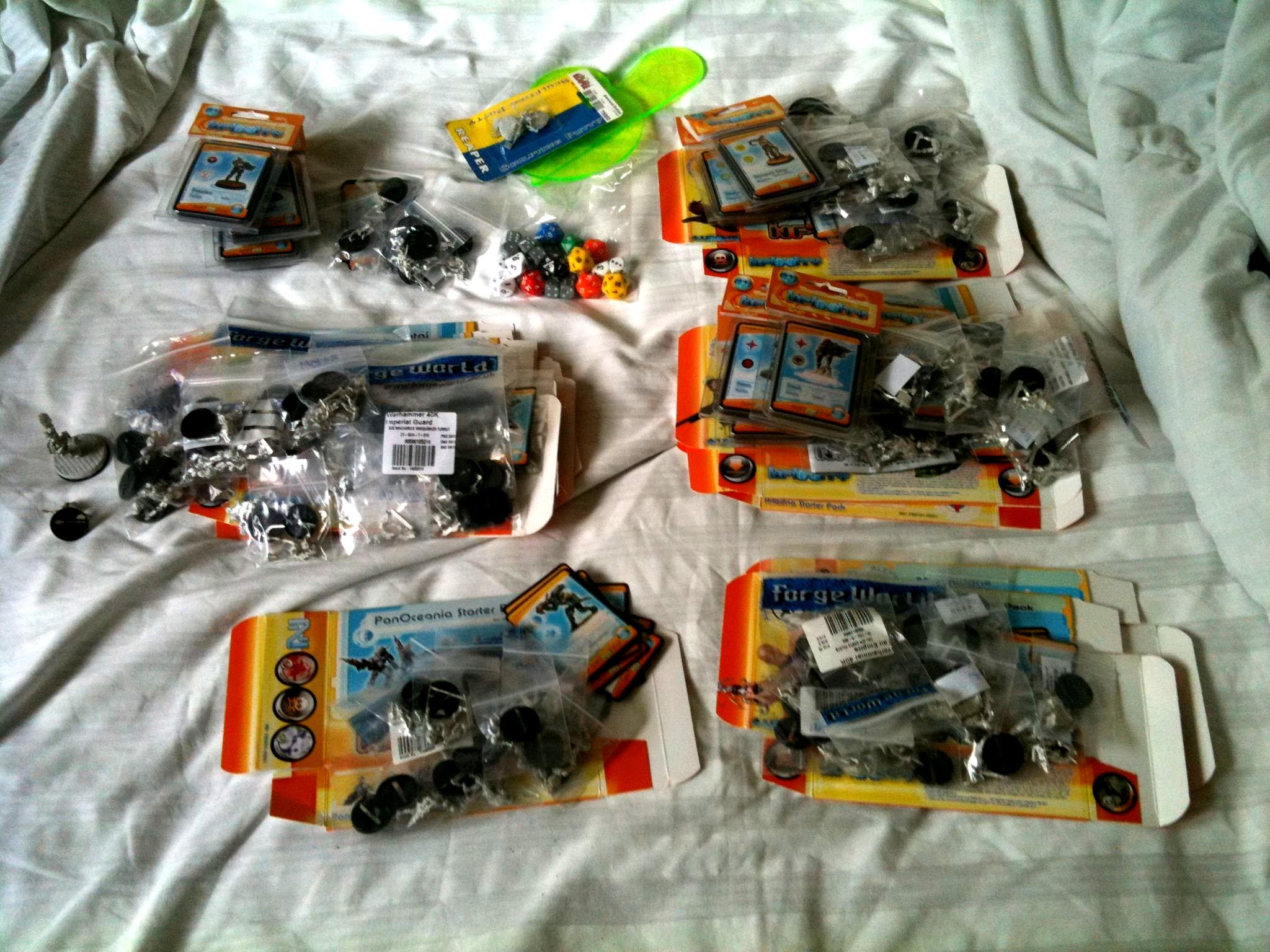 Infinity, Infinity haul - in all its glory