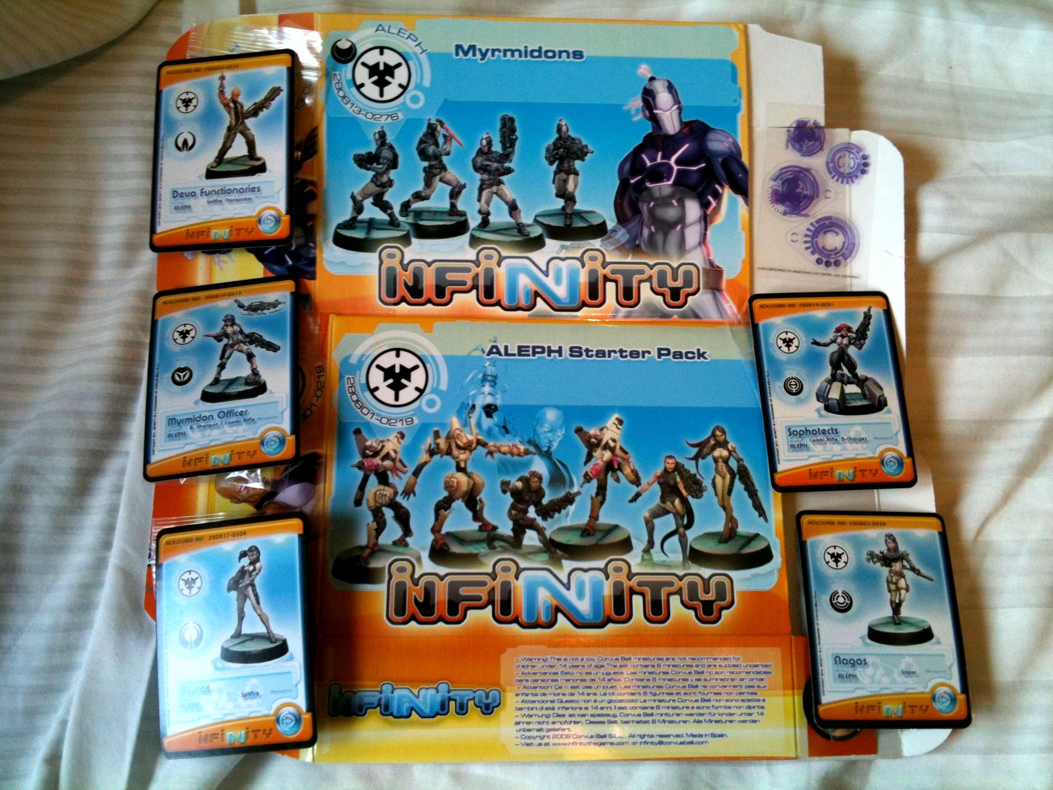 Aleph, Infinity, Infinity haul - ALEPH