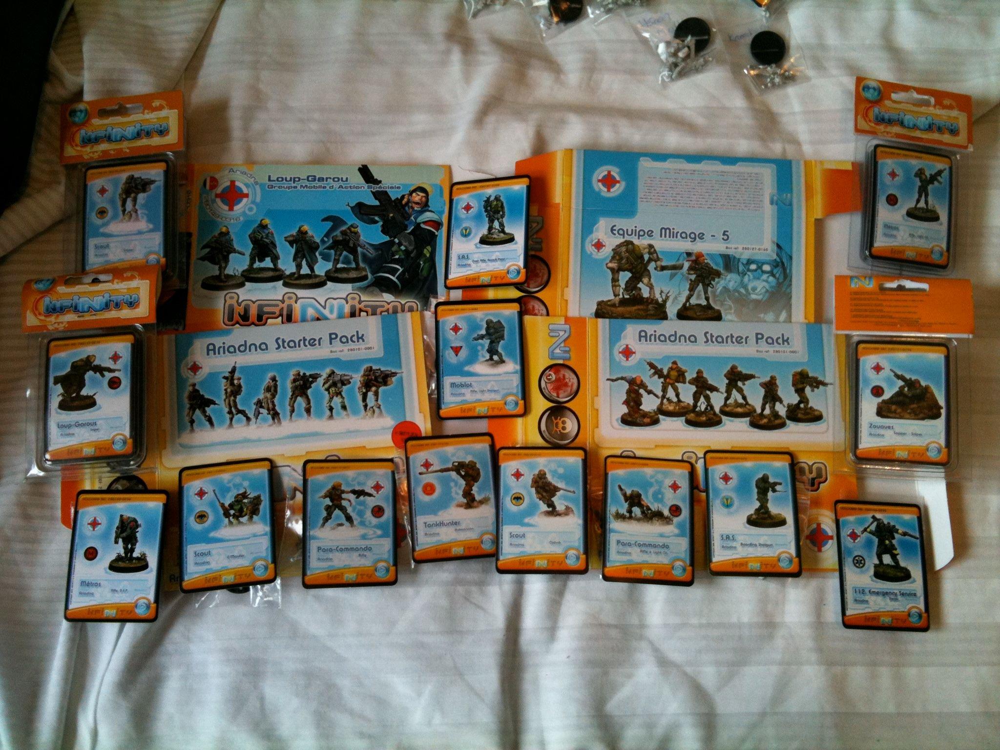 Ariadna, Infinity, Infinity haul - Ariadna