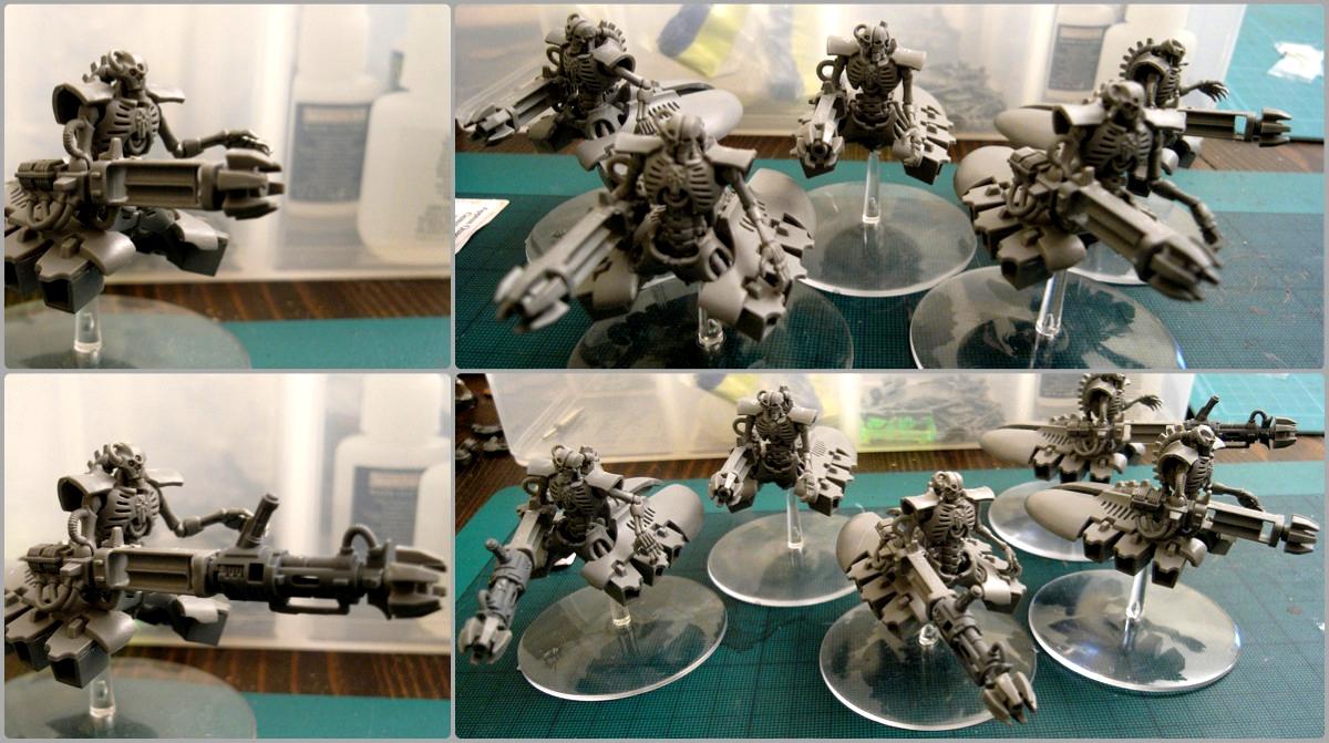 Destroyer, Necrons, Work In Progress