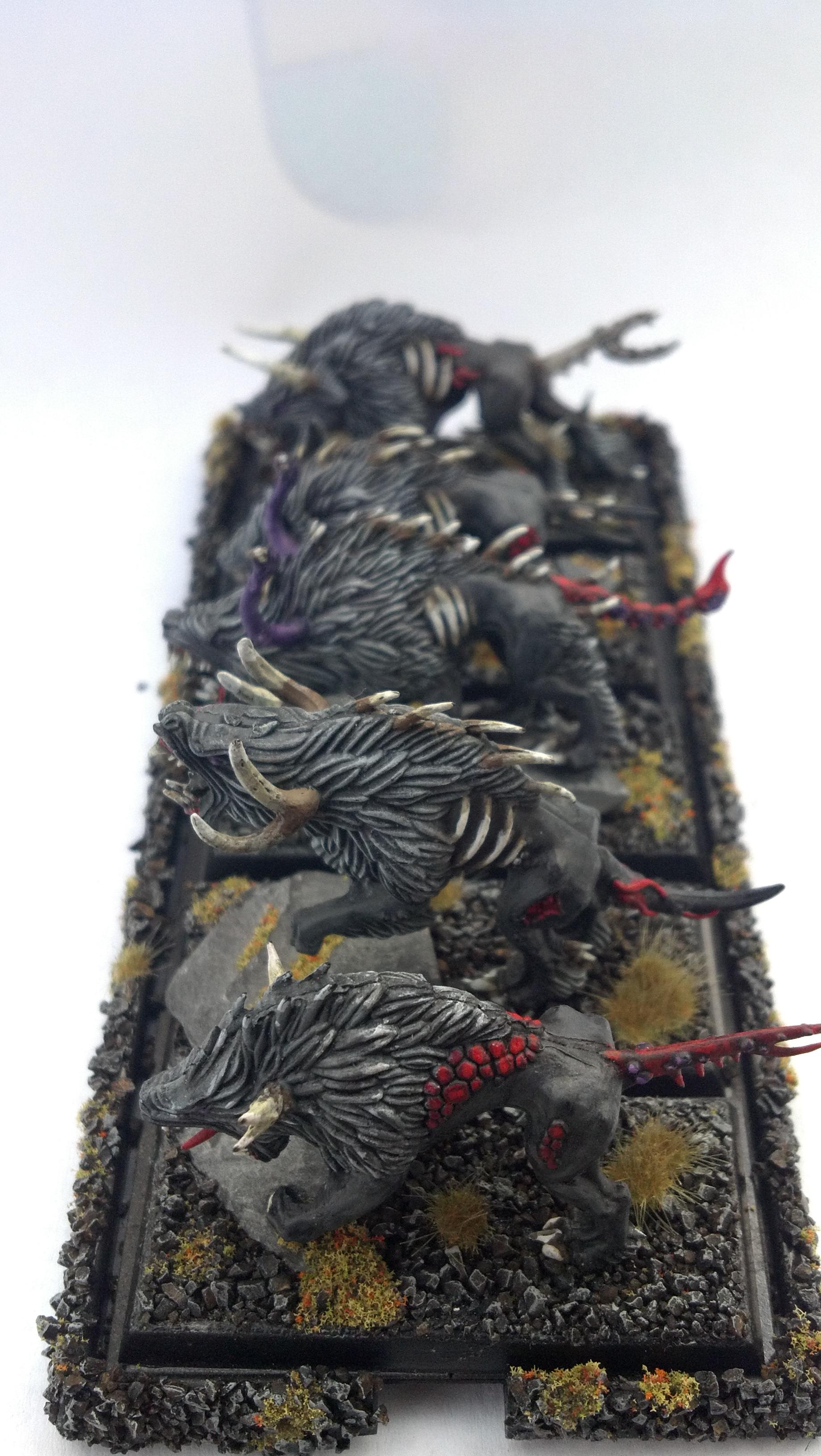 Other side Finished Warhounds & Tray