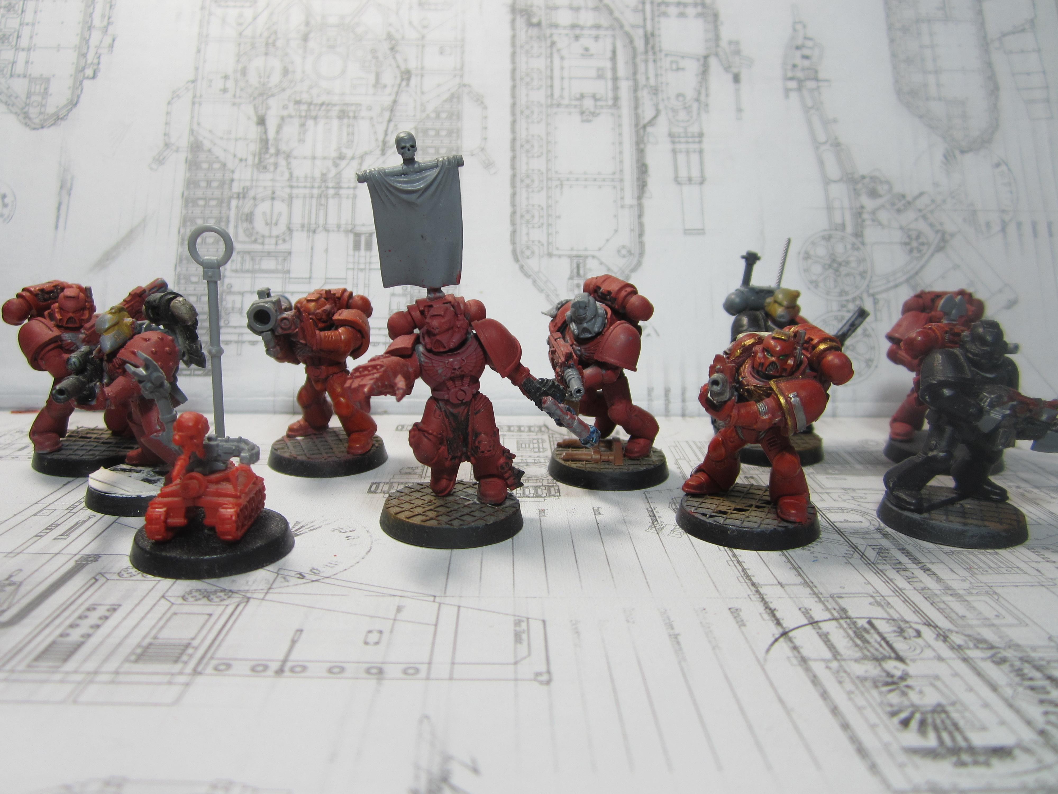 Conversion, Recon Squad, Scouts, Space Hulk, Thousand Sons, Work In Progress