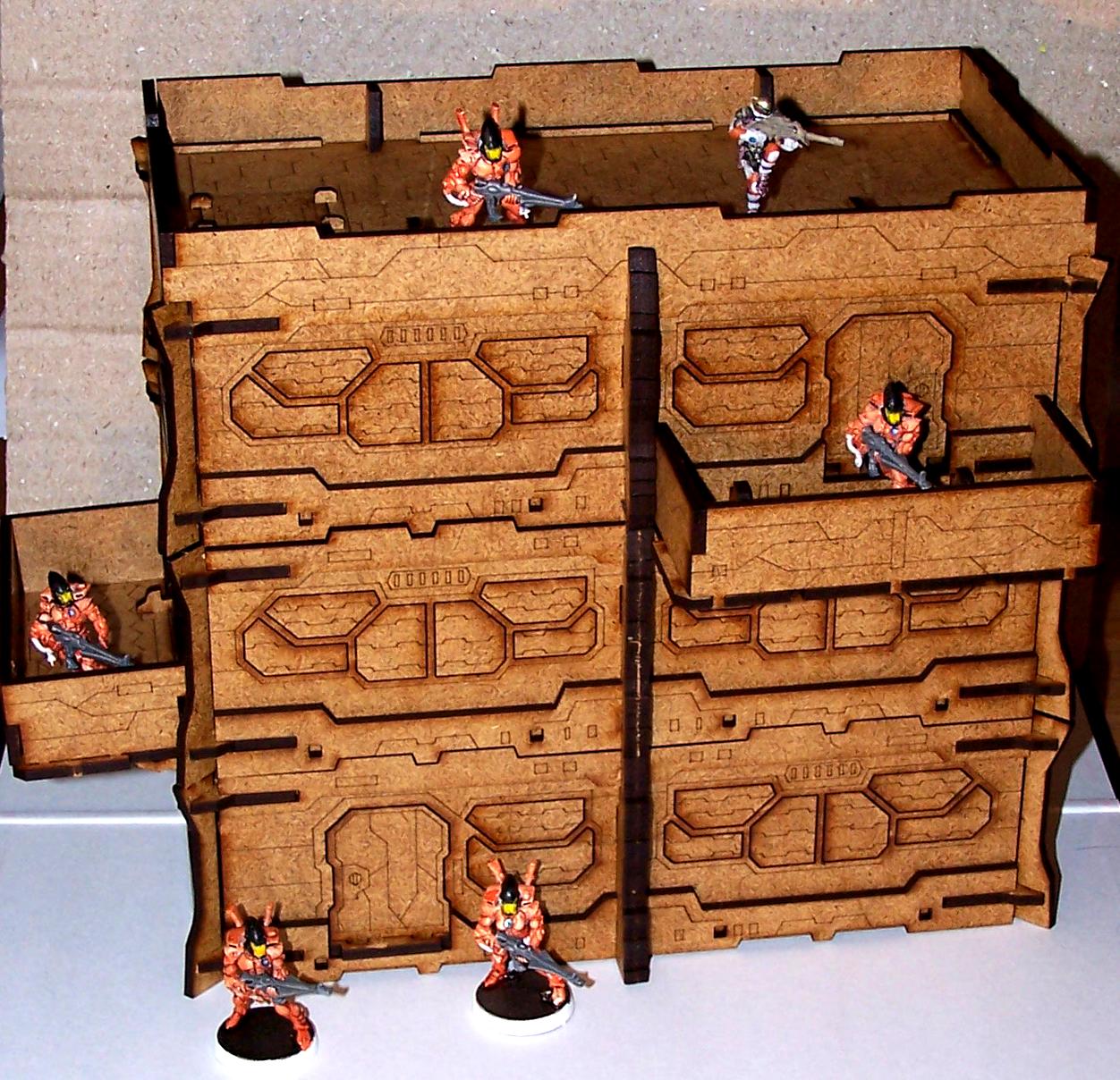 Buildings, Infinity, Micro Art Studios, Microart Studios, Terrain, Work In Progress