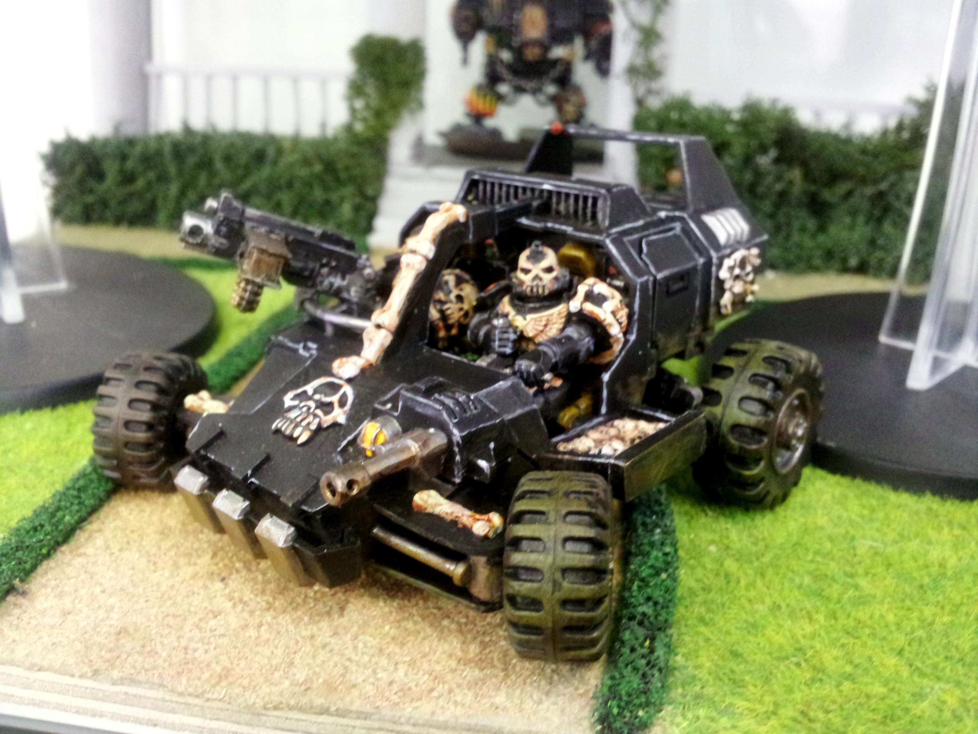 Conversion, Land Speeder, Legion Of The Damned, Space Marines