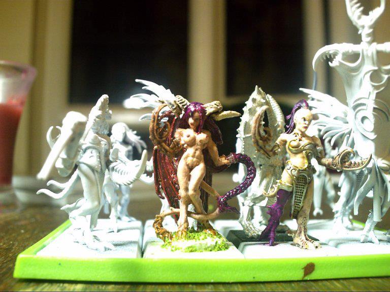 Chaos, Daemonettes, Daemons, Herald, Slaanesh
